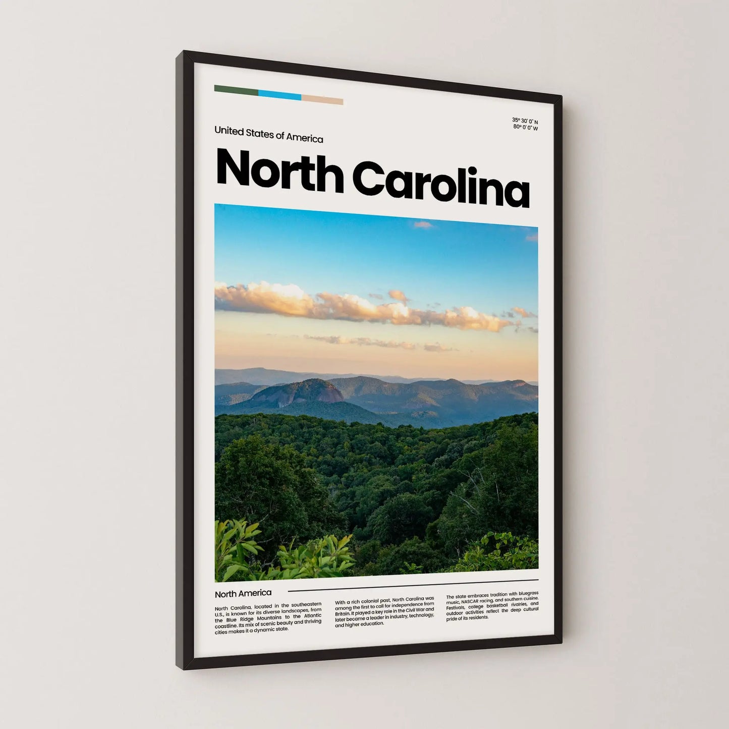 North Carolina Poster
