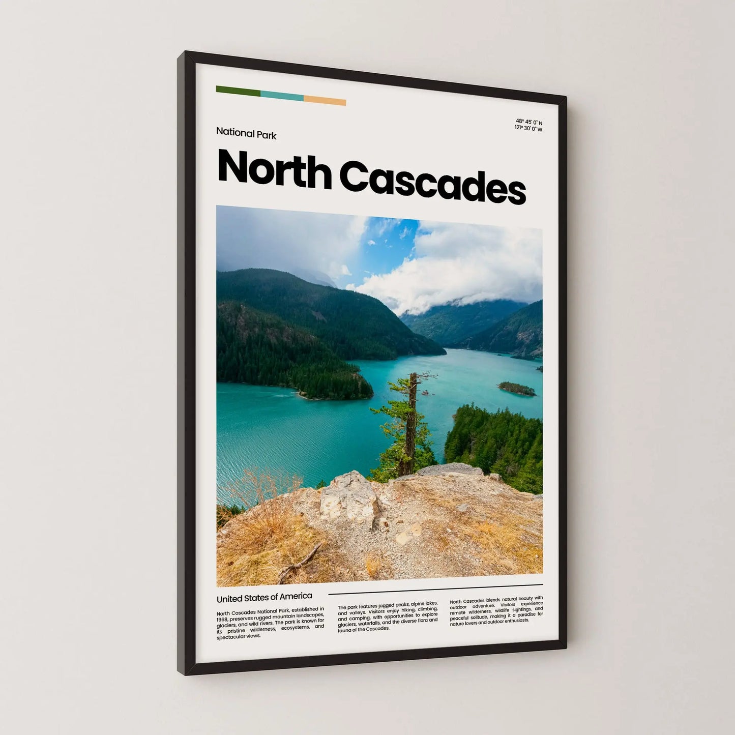 North Cascades Poster