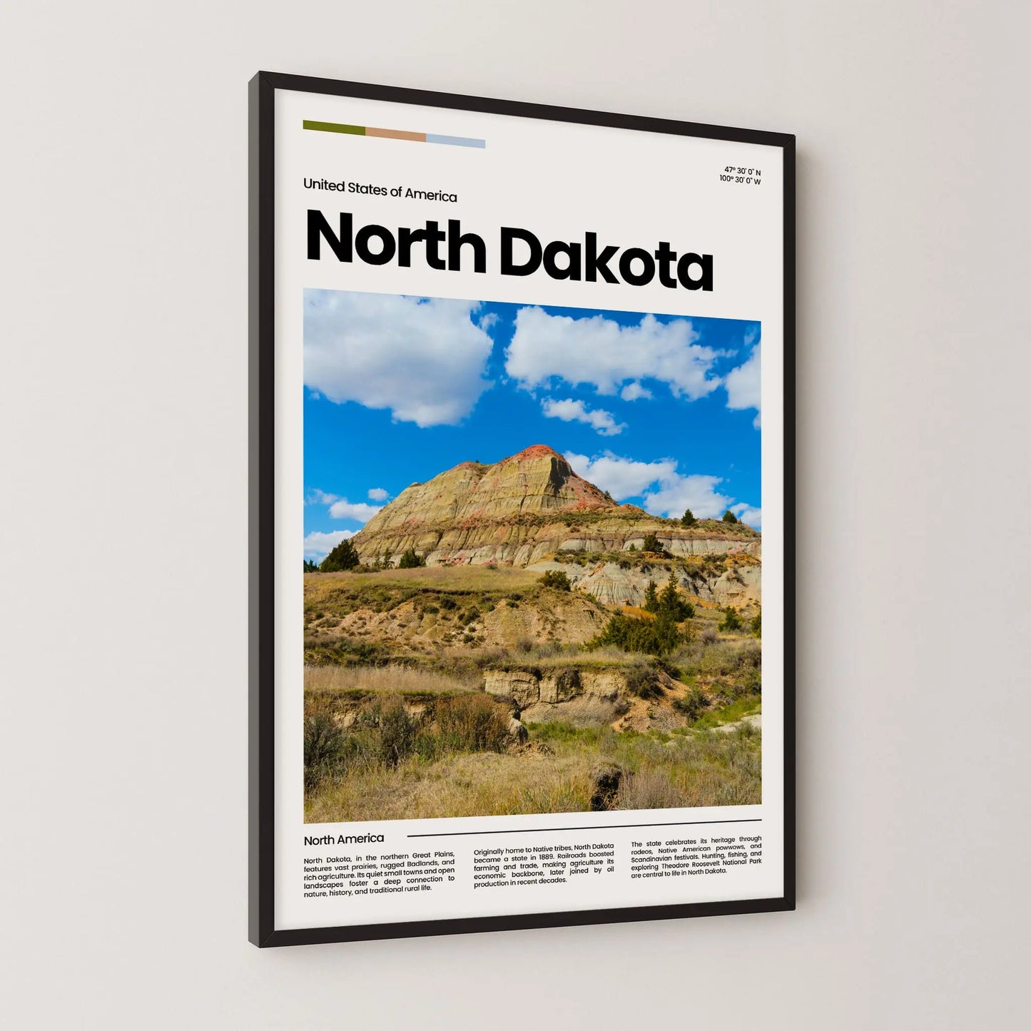North Dakota Poster