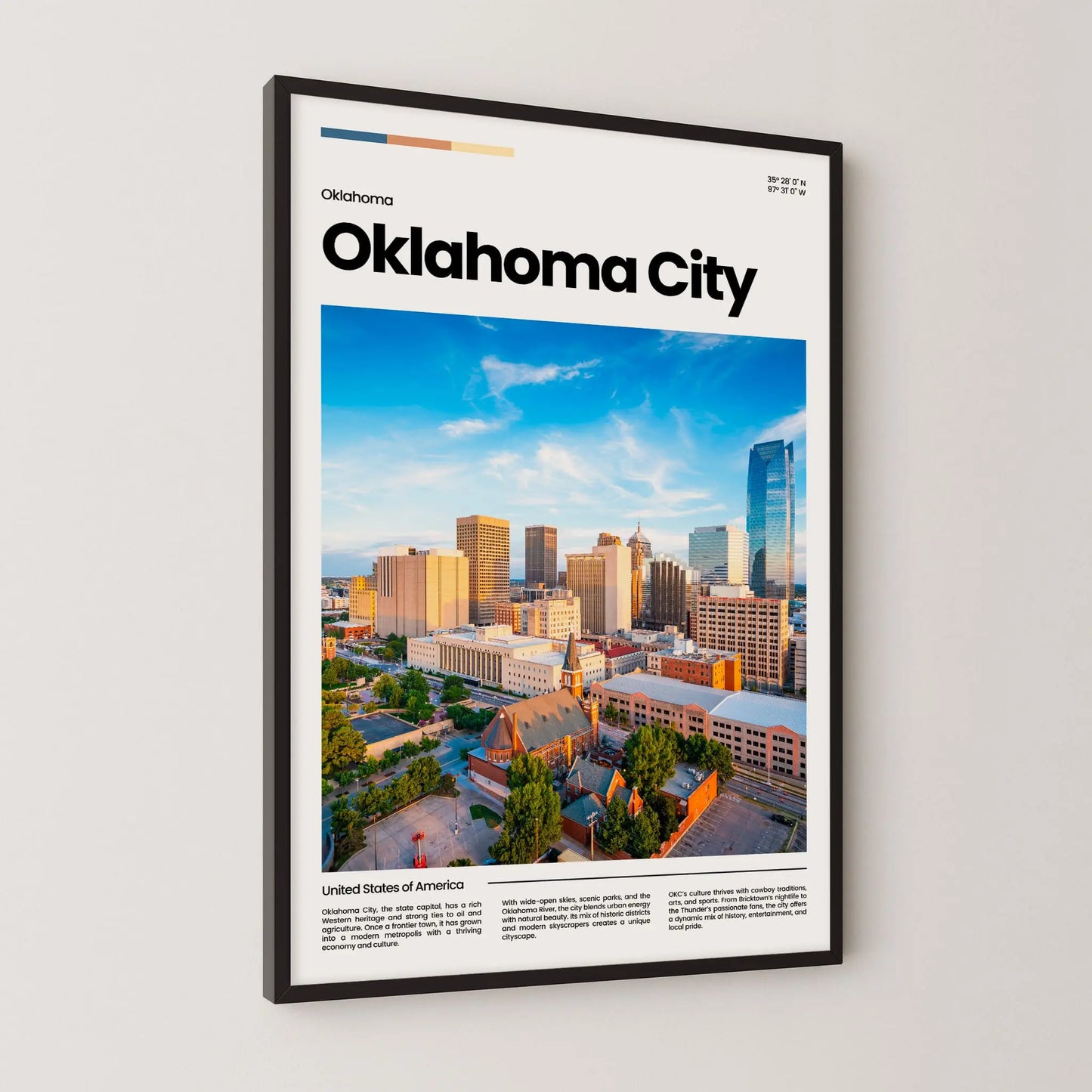 Oklahoma City Poster