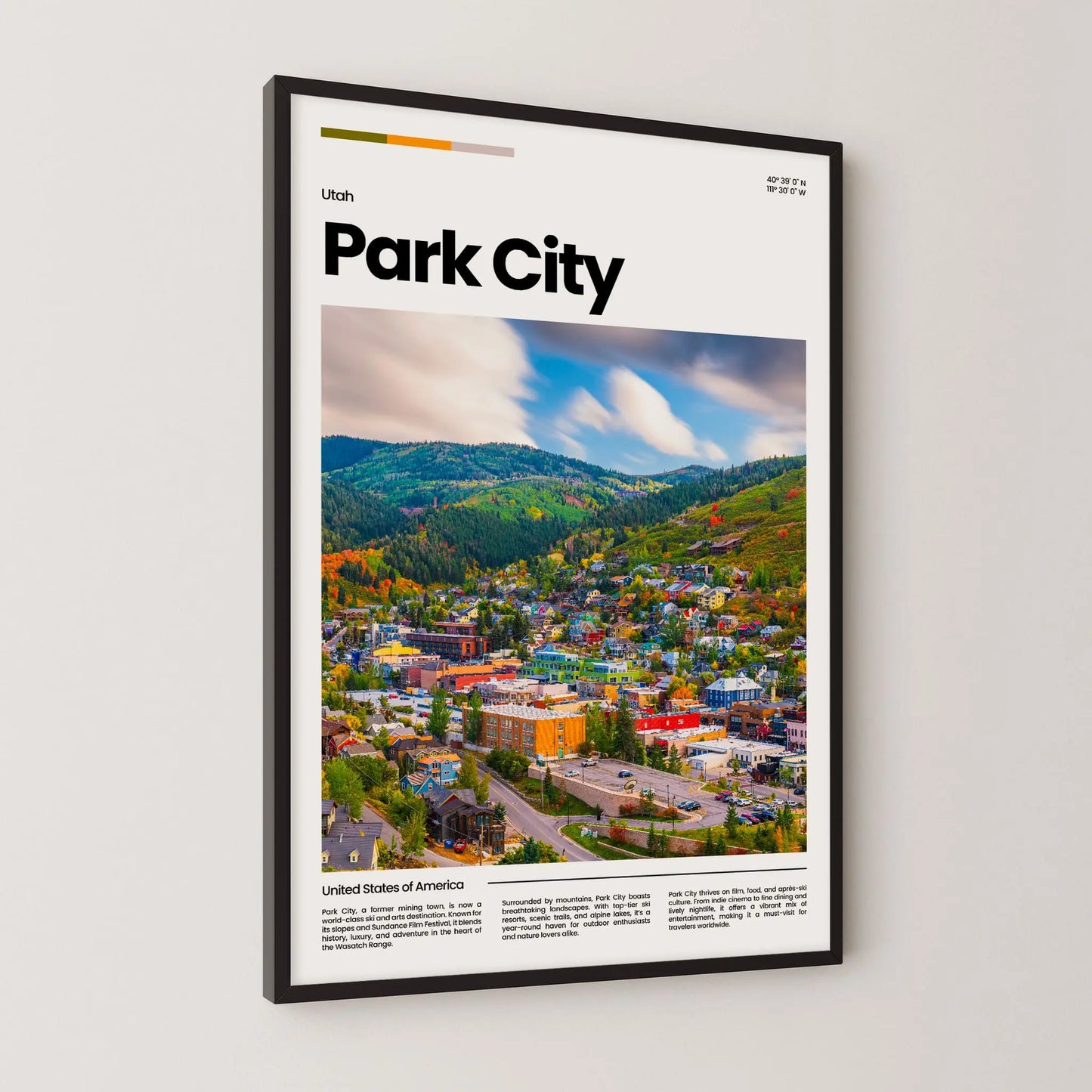 Park City Poster