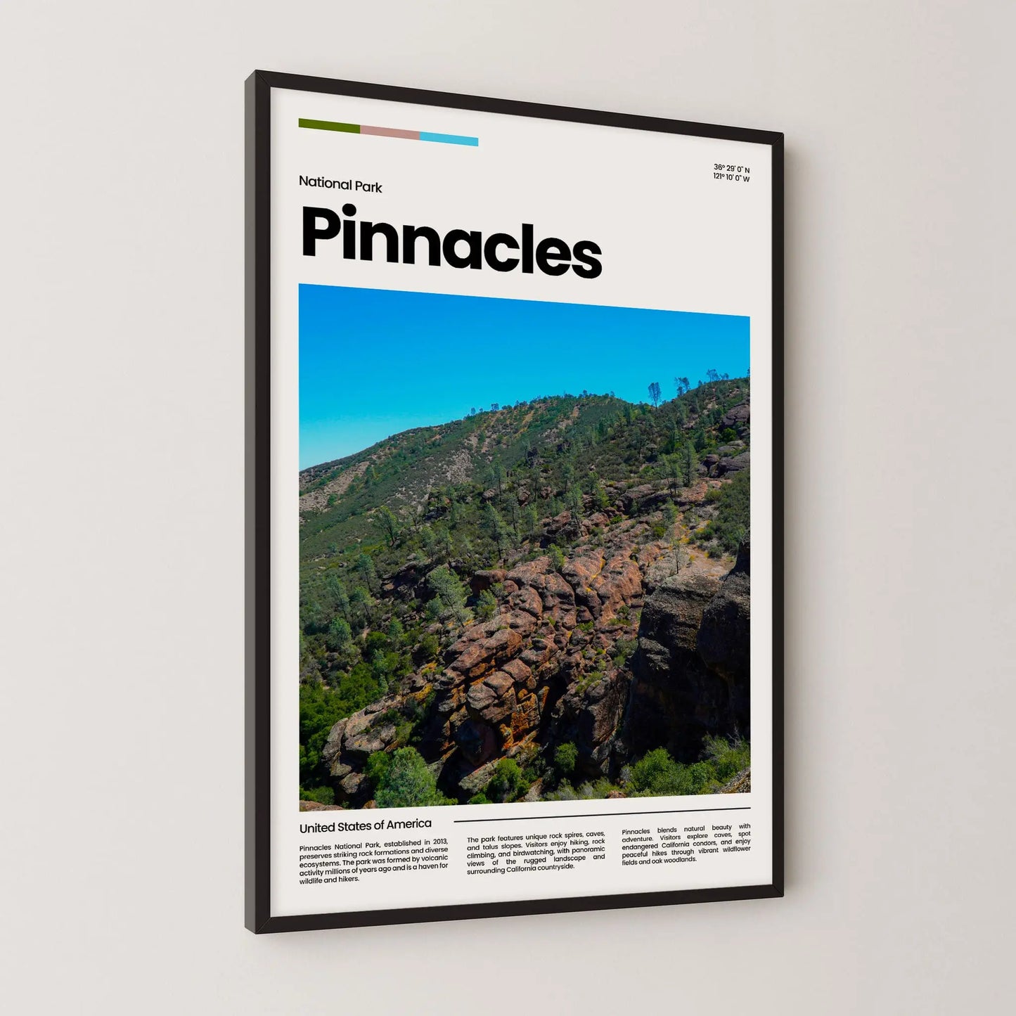 Pinnacles Poster