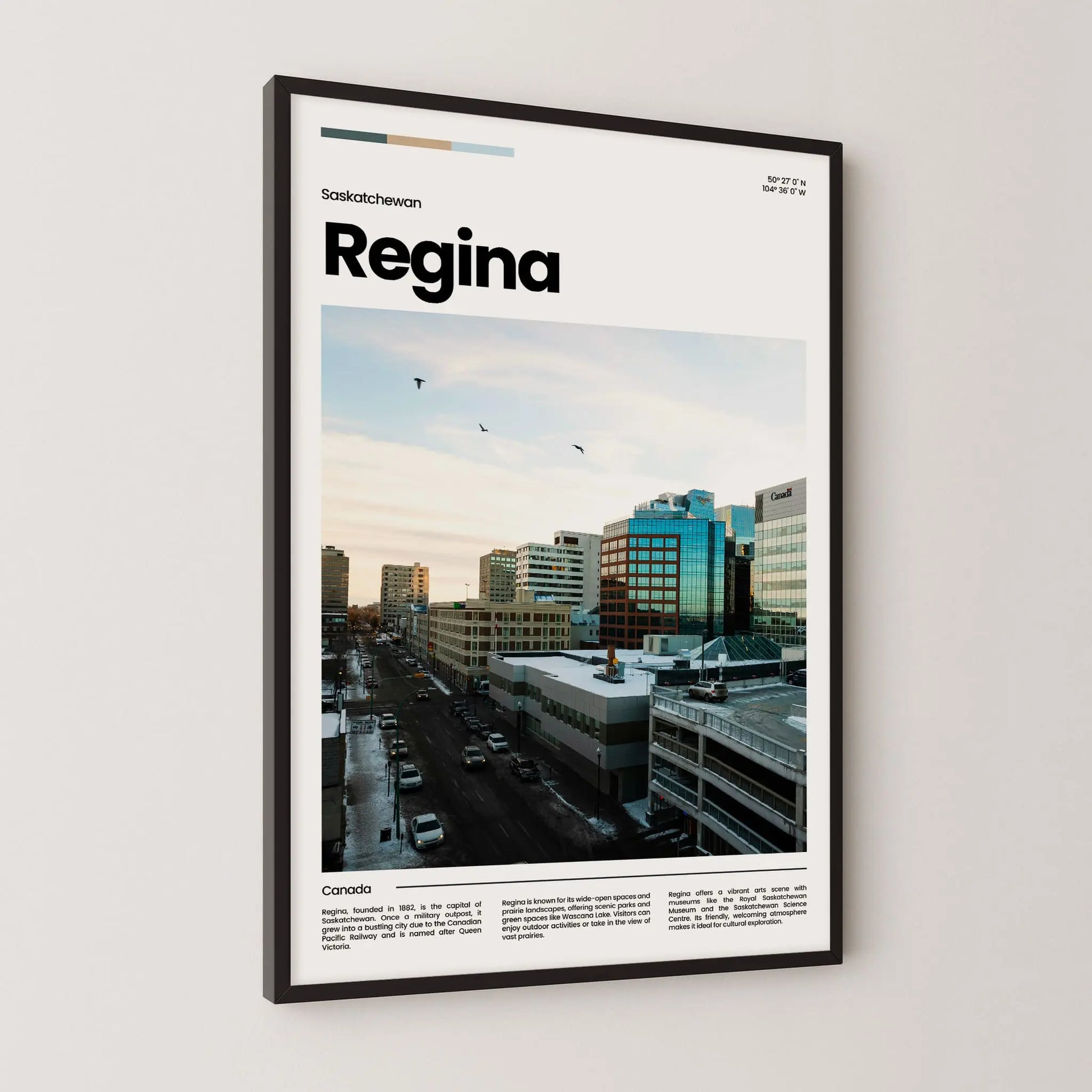 Regina Poster – Vintage Wall Art Print