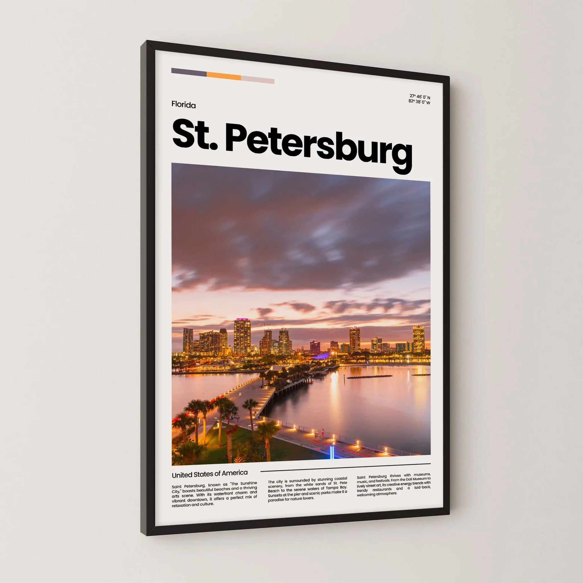 Saint Augustine Poster – Vintage Wall Art Print