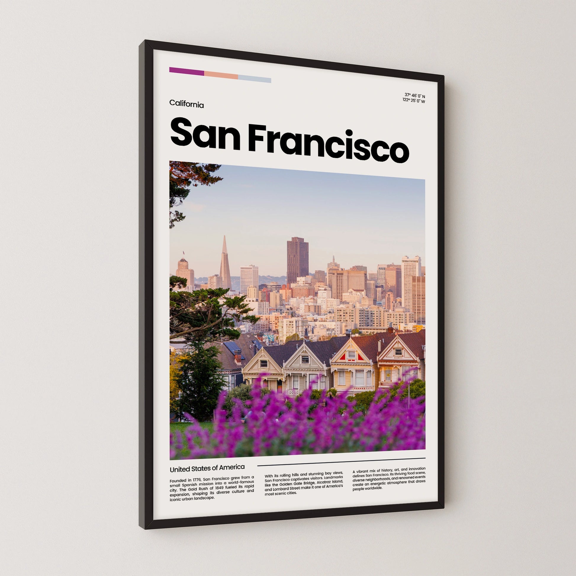San Francisco Poster – Vintage Wall Art Print