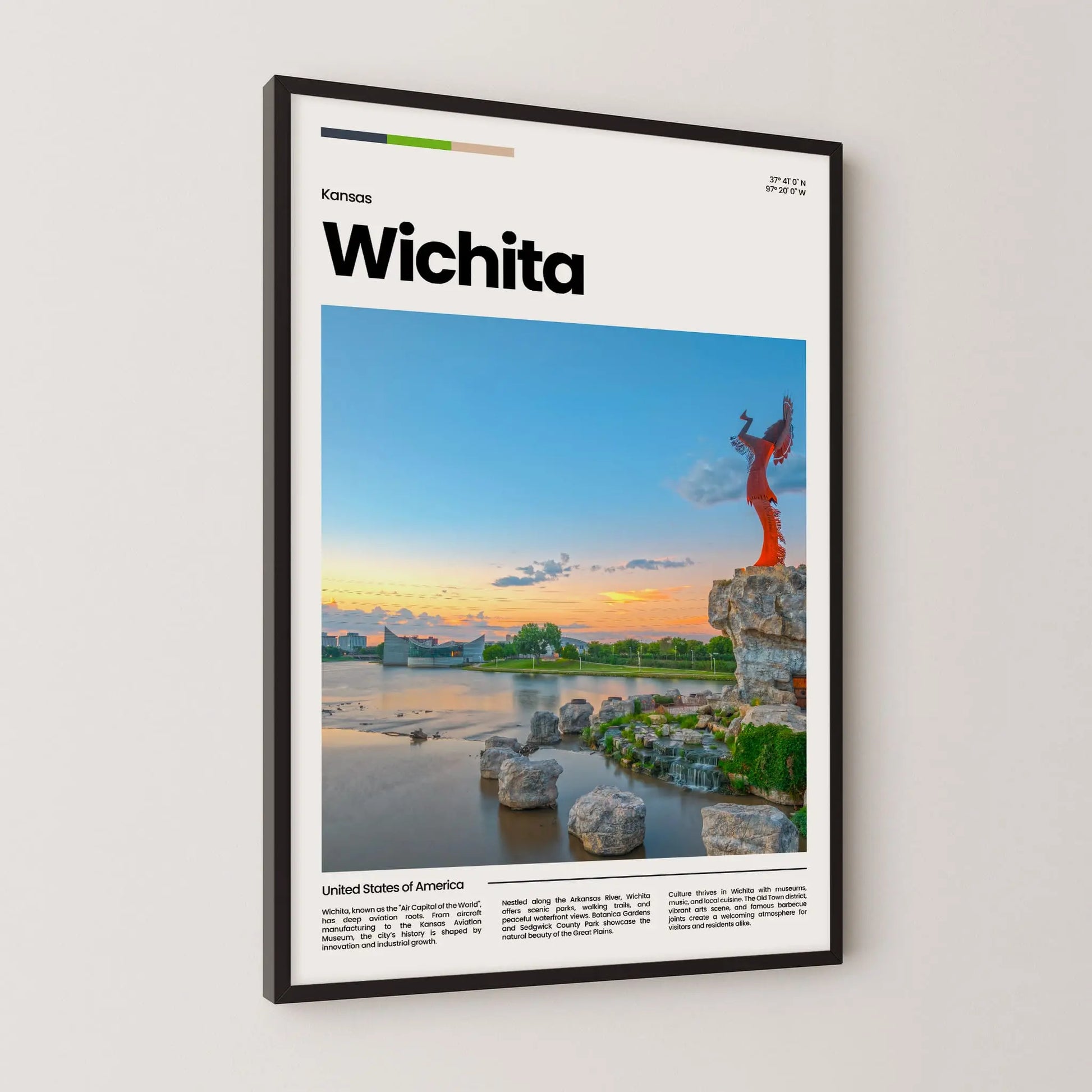 Wichita Poster – Vintage Wall Art Print