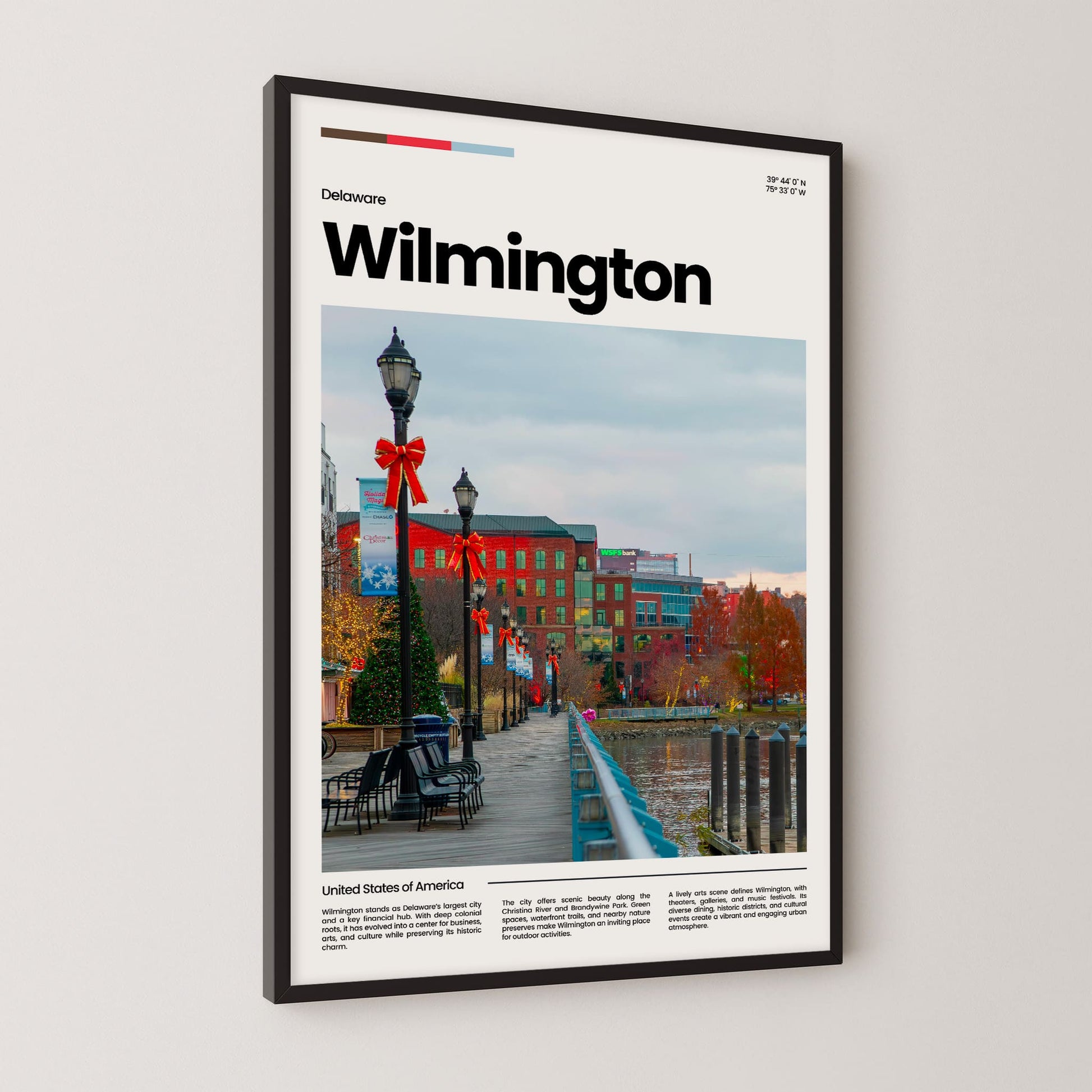Wilmington Poster – Vintage Wall Art Print