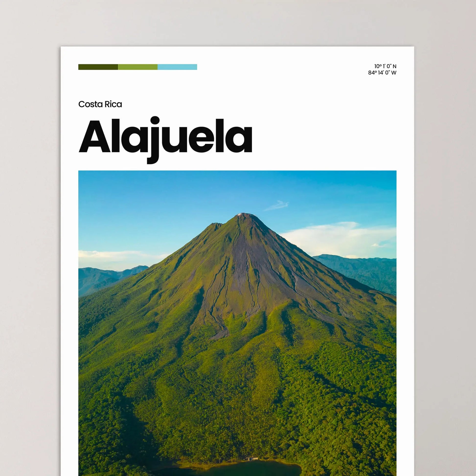 Alajuela Poster – Vintage Wall Art Print