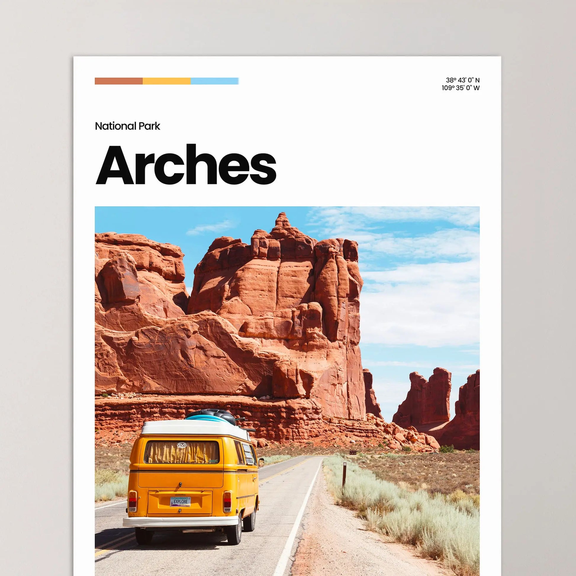 Arches Poster – Vintage Wall Art Print