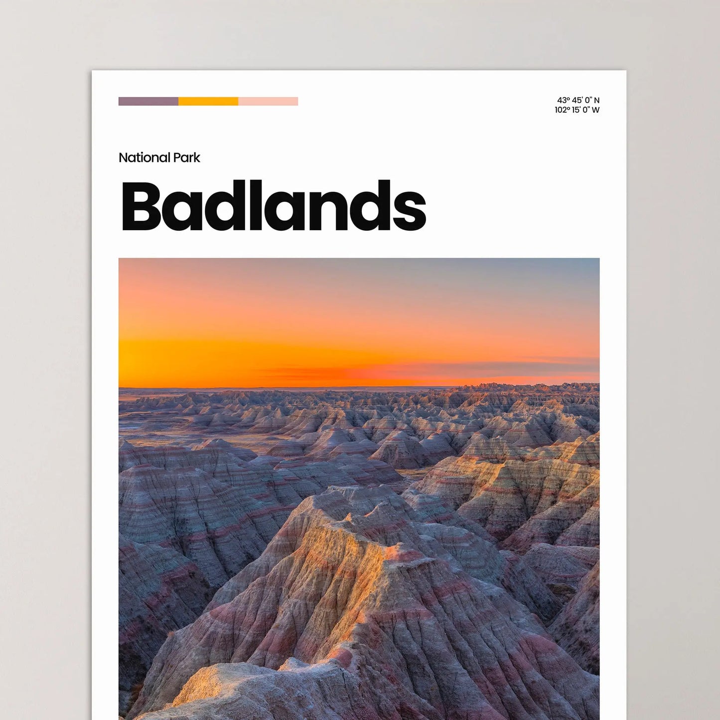 Badlands Poster