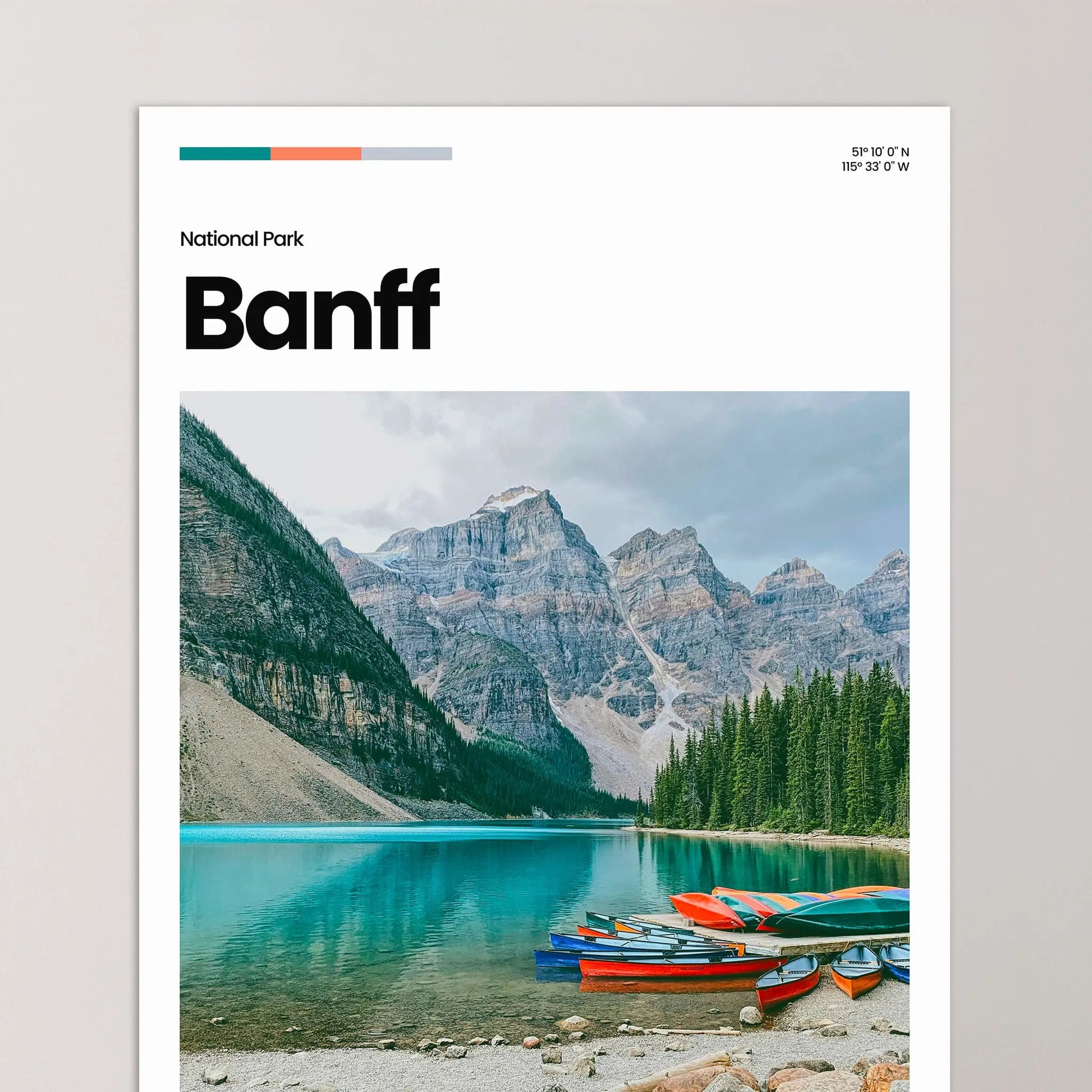Banff Poster – Vintage Wall Art Print
