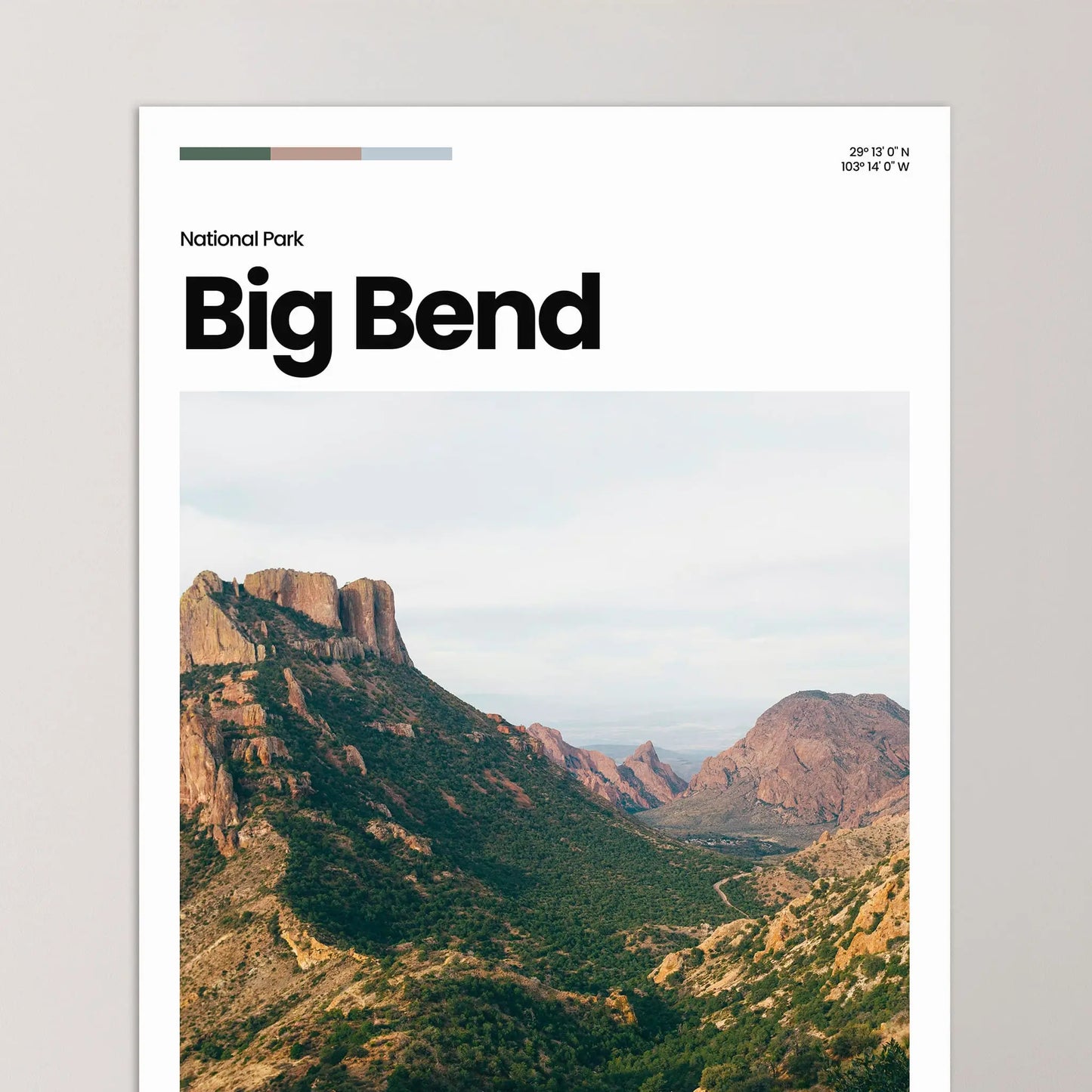 Big Bend Poster