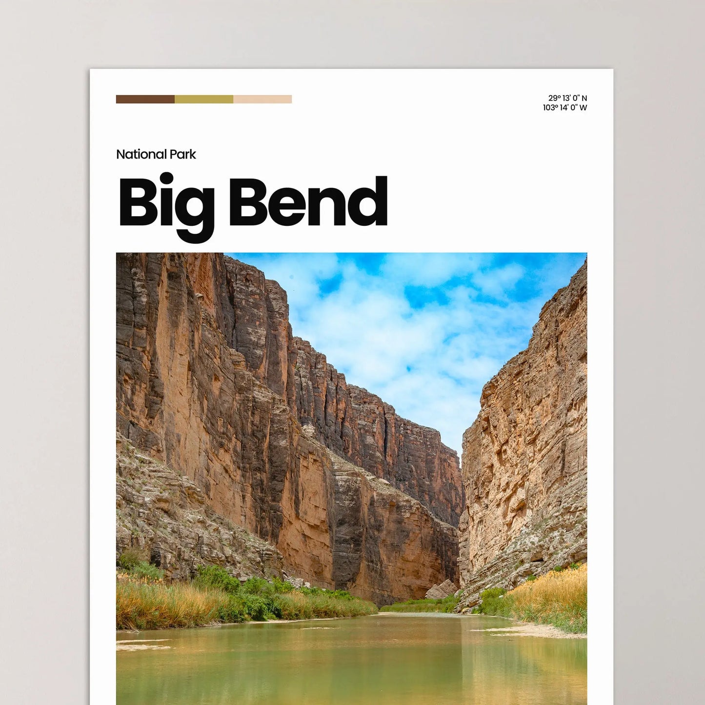 Big Bend Poster