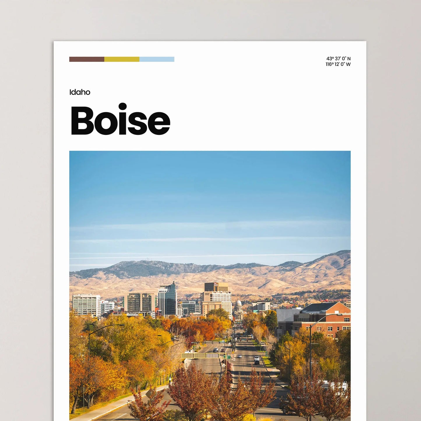 Boise Poster