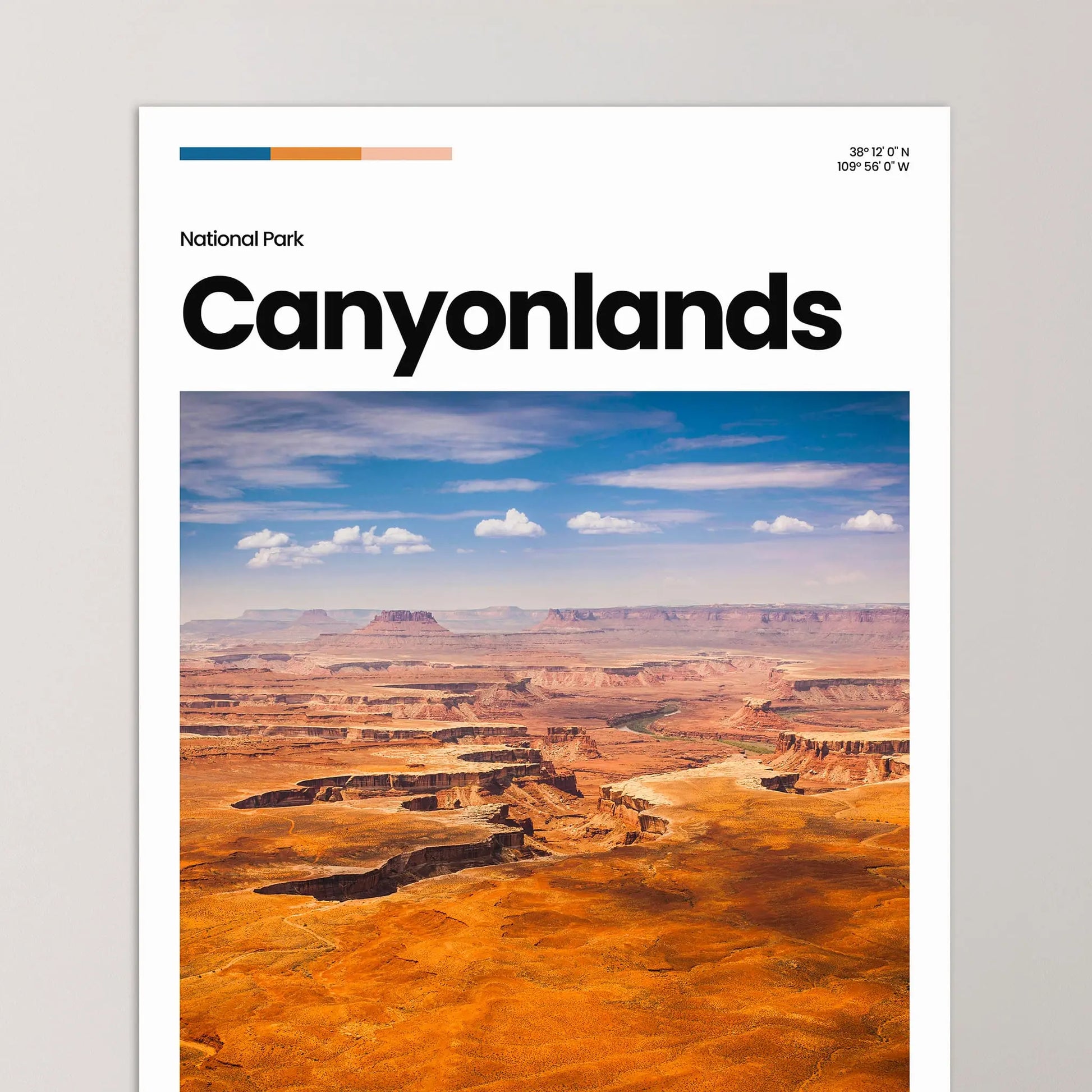 Canyonlands Poster – Vintage Wall Art Print