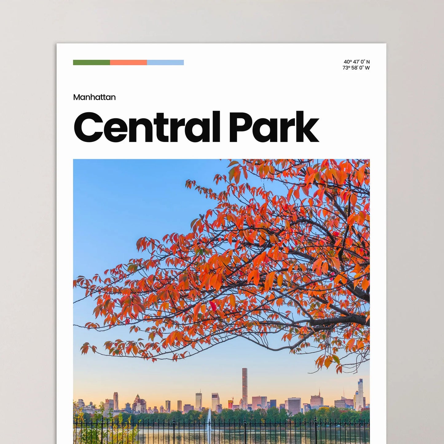 Central Park Poster