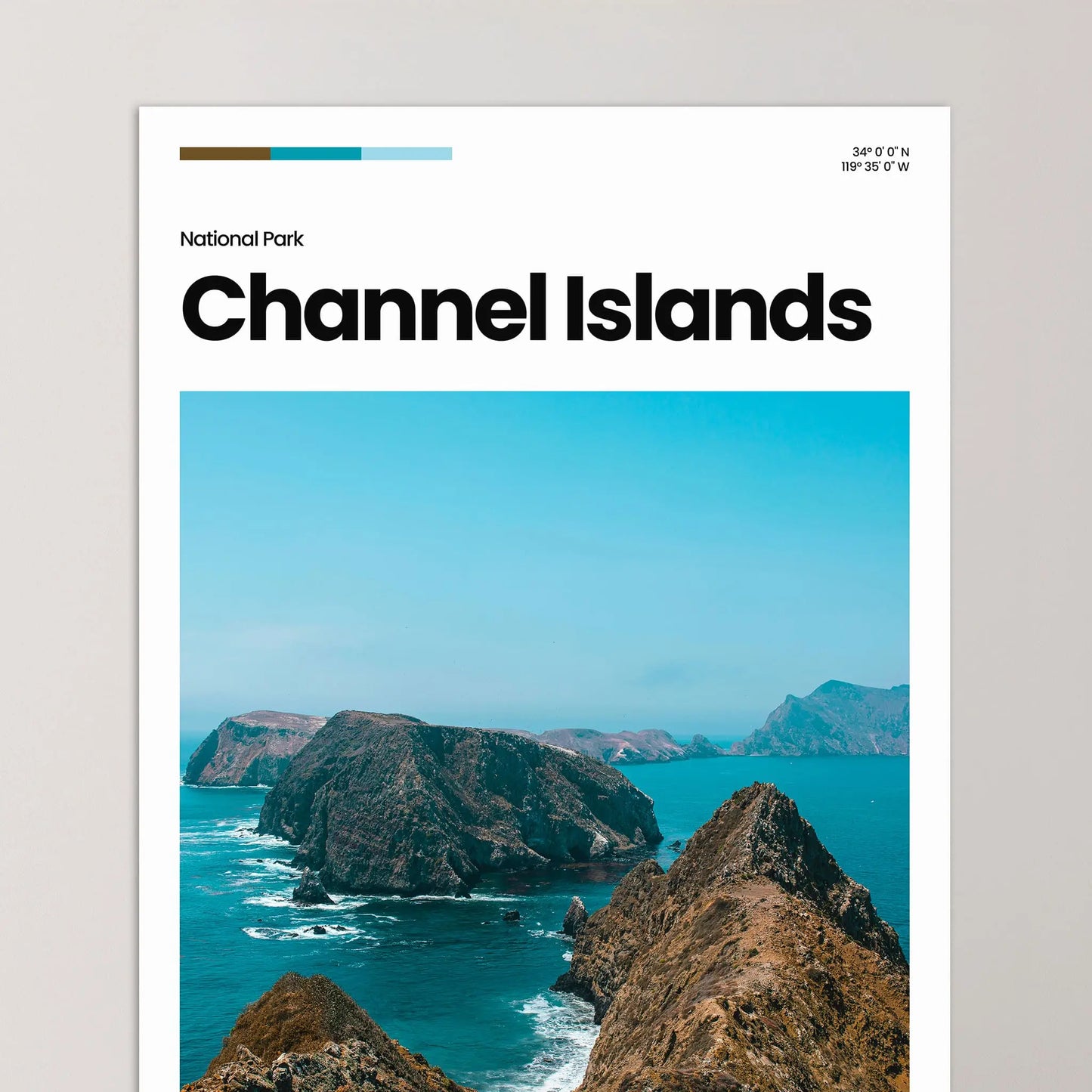 Channel Islands Poster