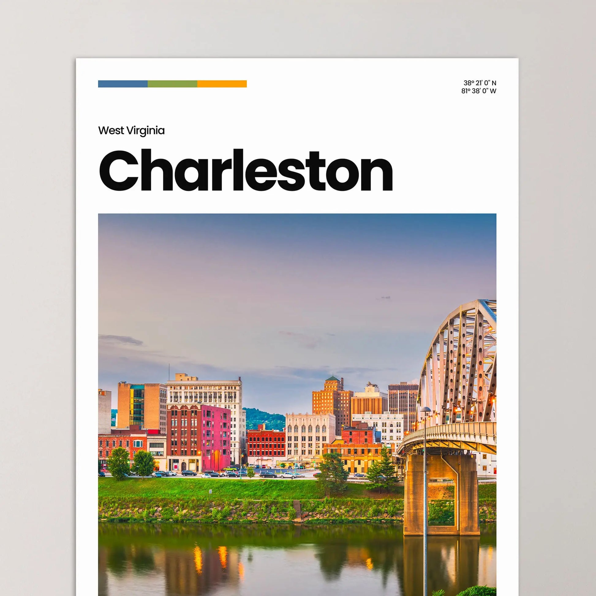 Charleston Poster – Vintage Wall Art Print