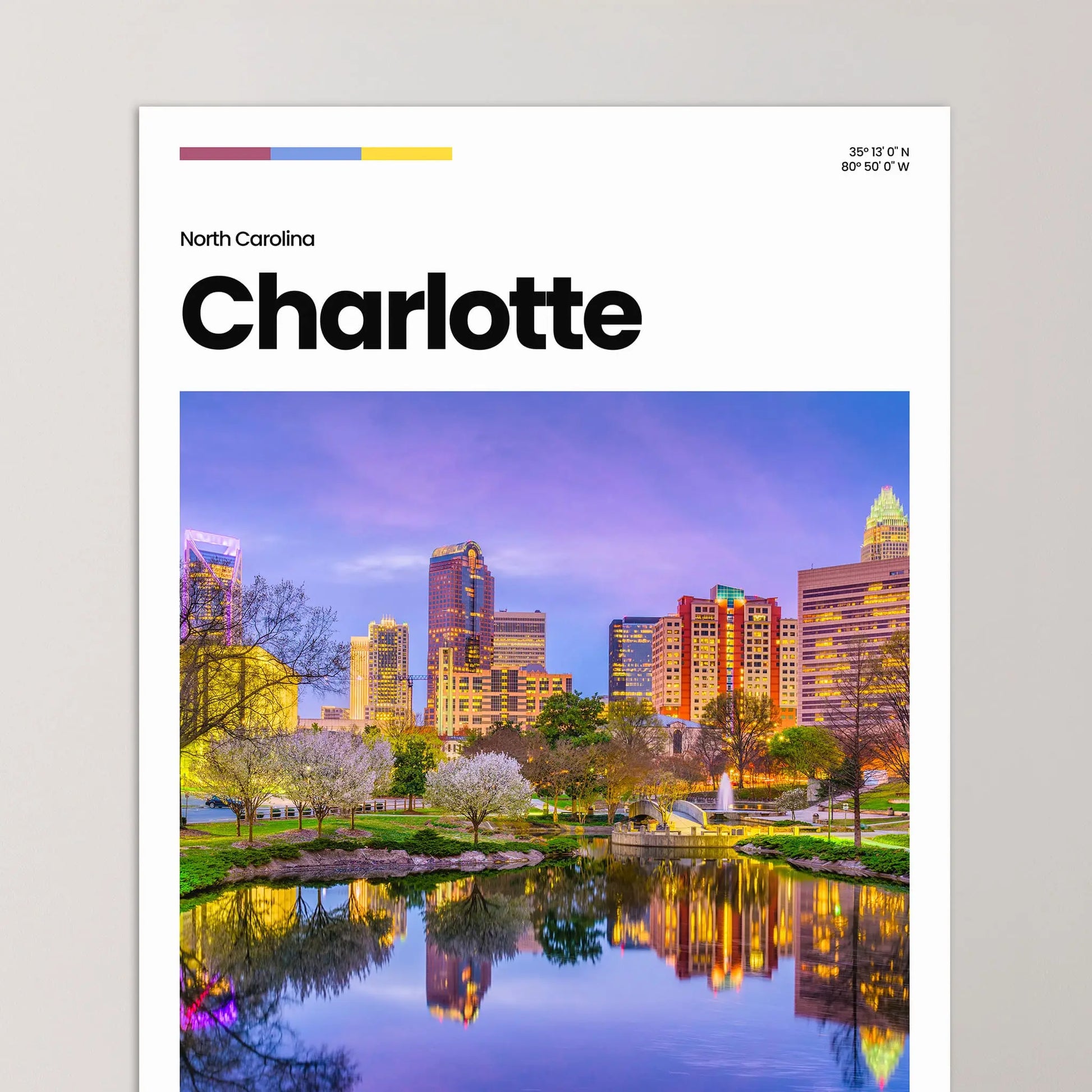 Charlotte Poster – Vintage Wall Art Print