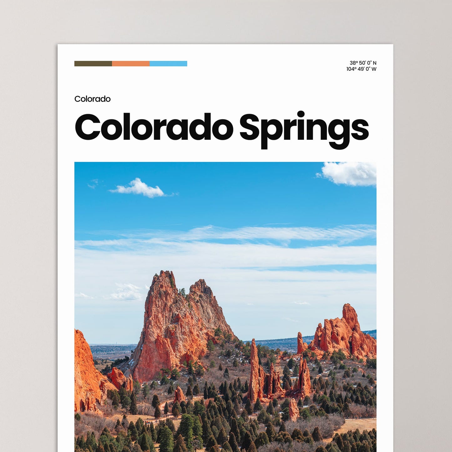 Colorado Springs Poster