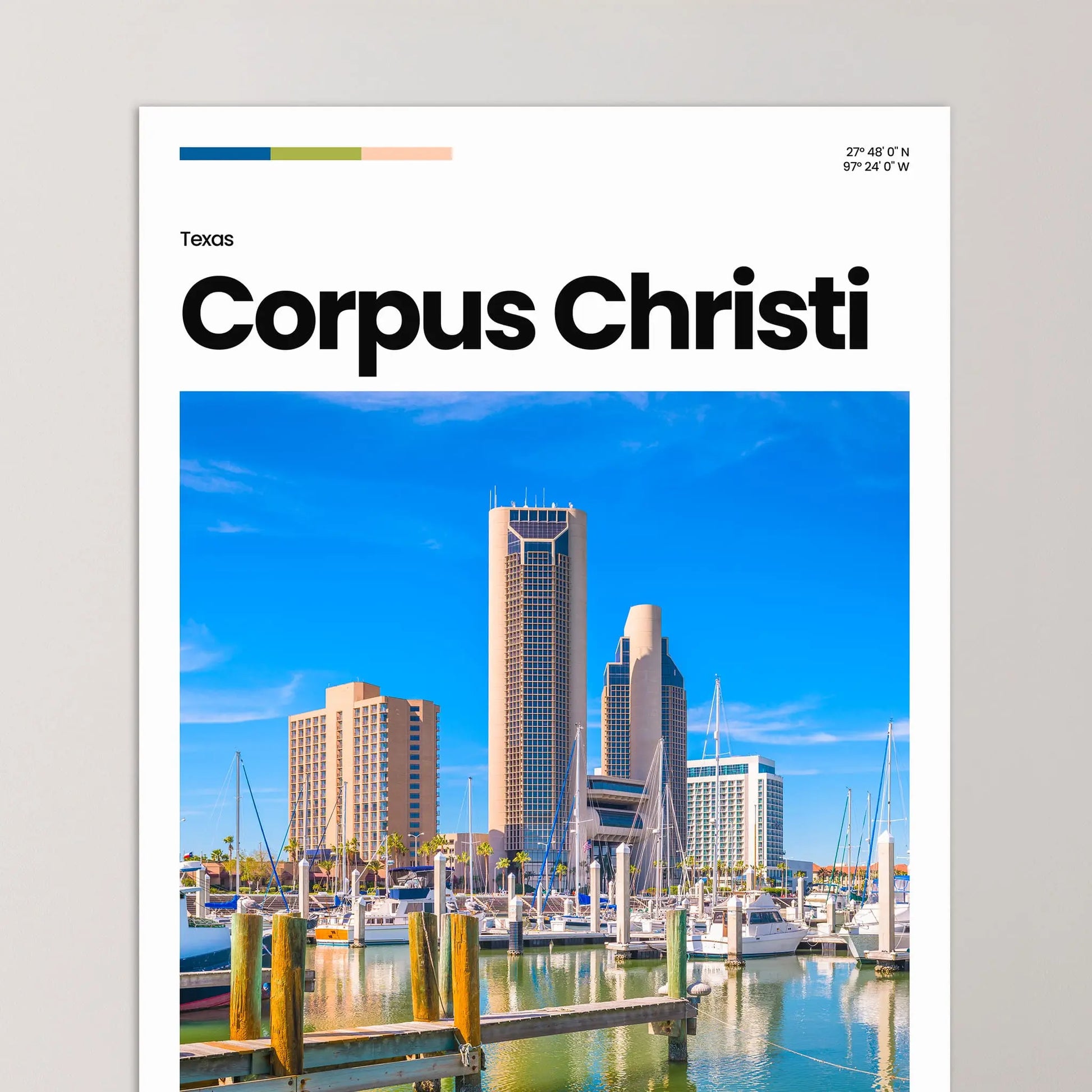 Corpus Christi Poster – Vintage Wall Art Print