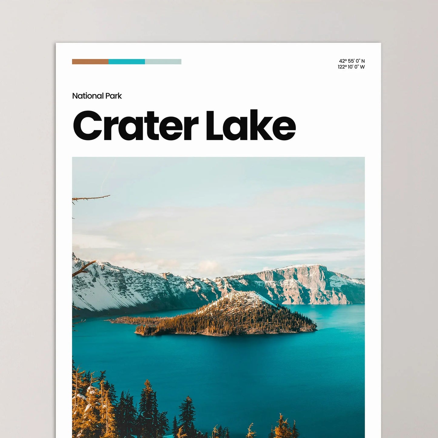 Crater Lake Poster