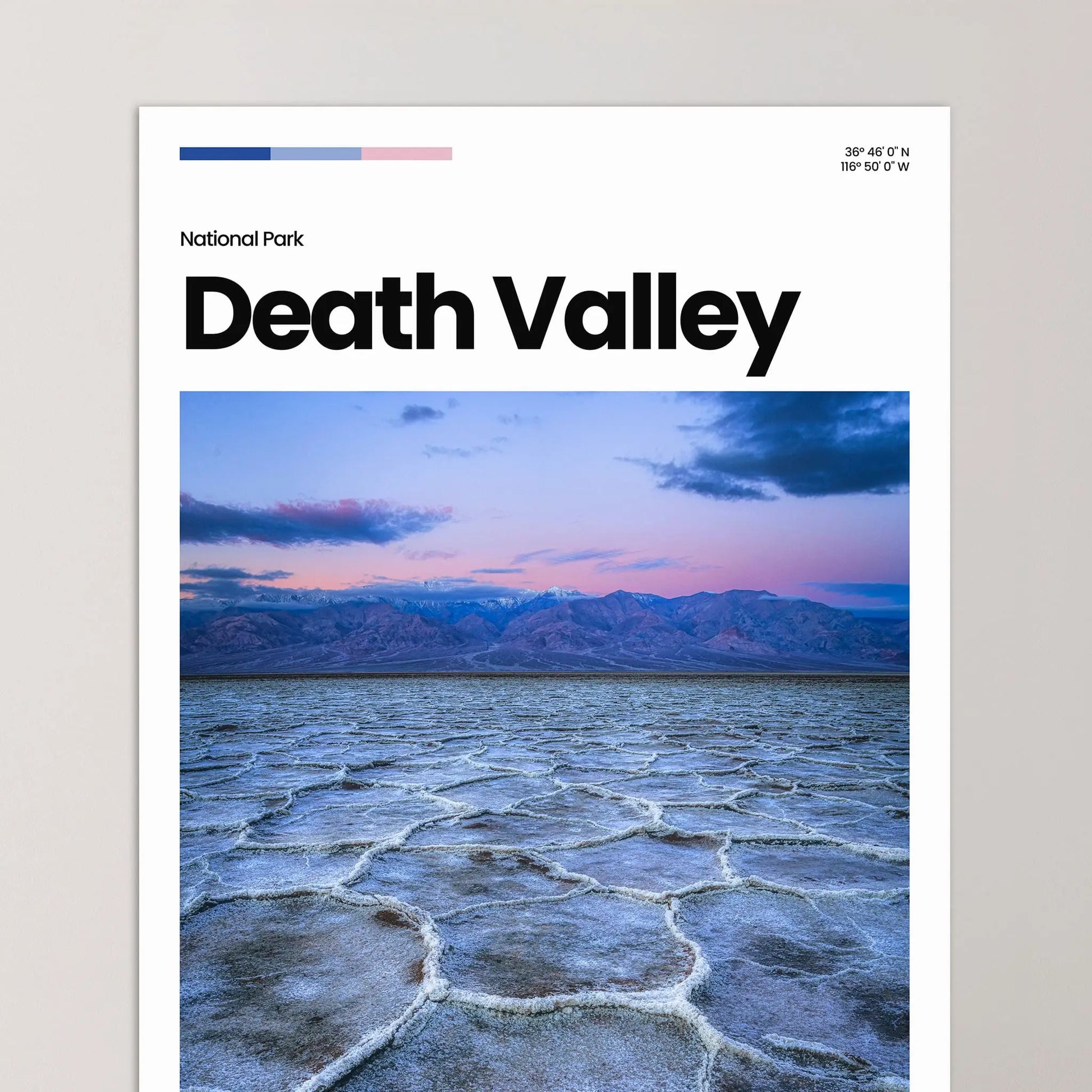 Death Valley Poster – Vintage Wall Art Print