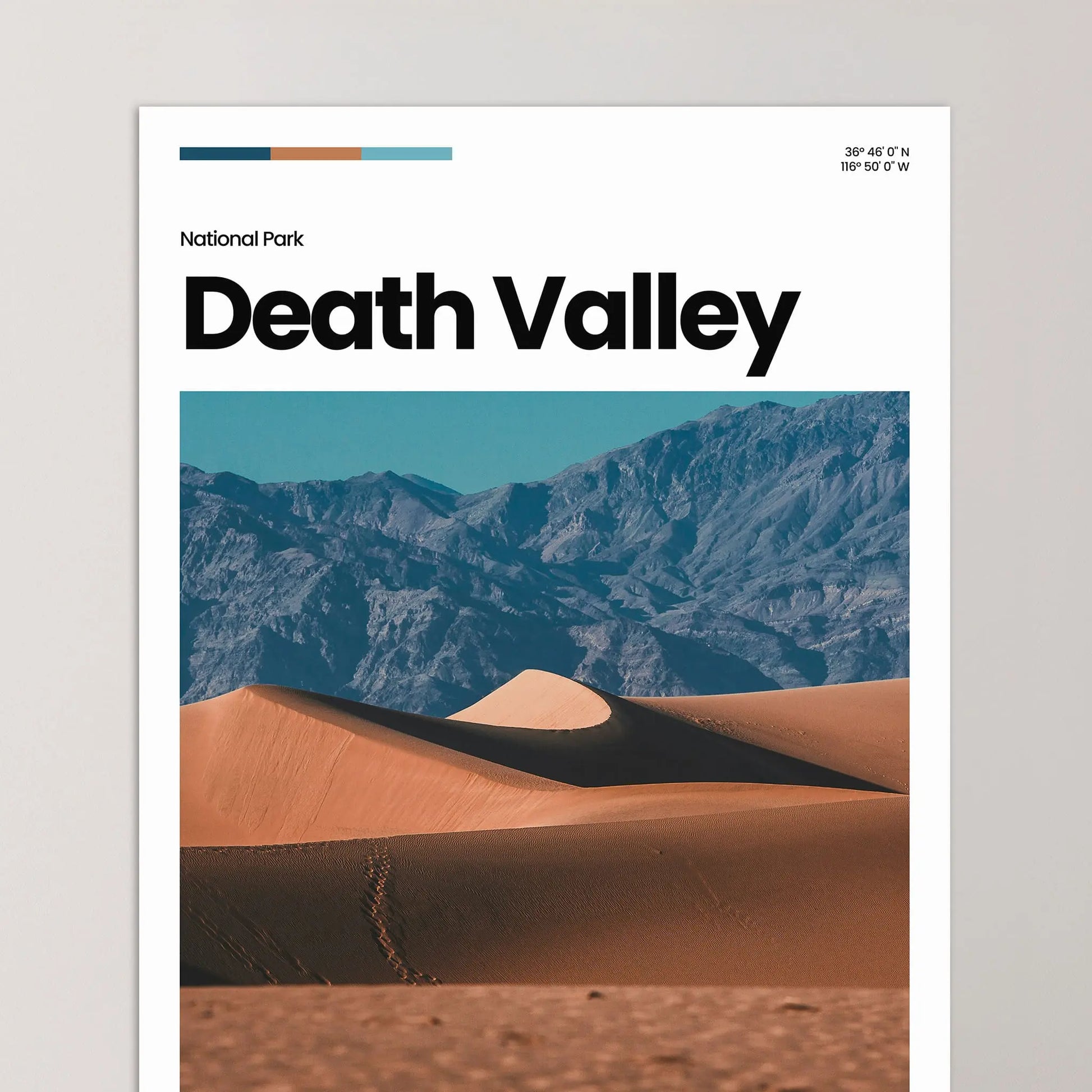 Death Valley Poster – Vintage Wall Art Print