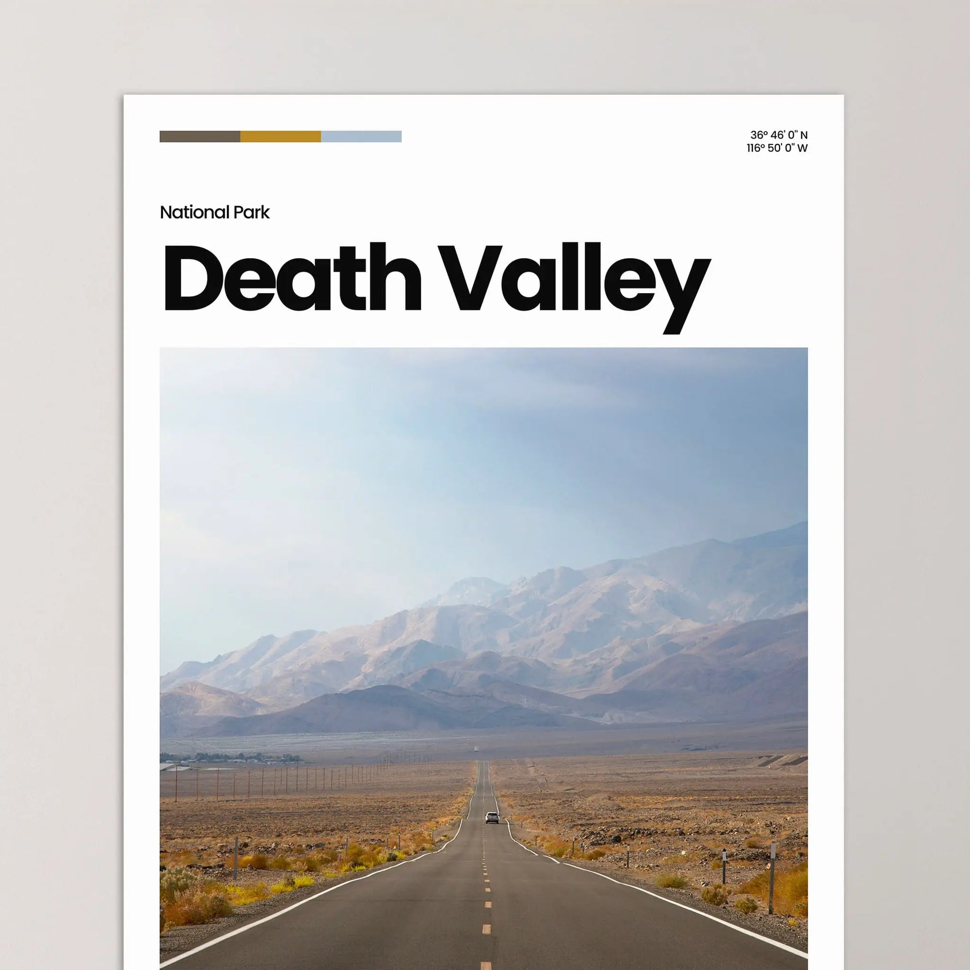 Death Valley Poster – Vintage Wall Art Print