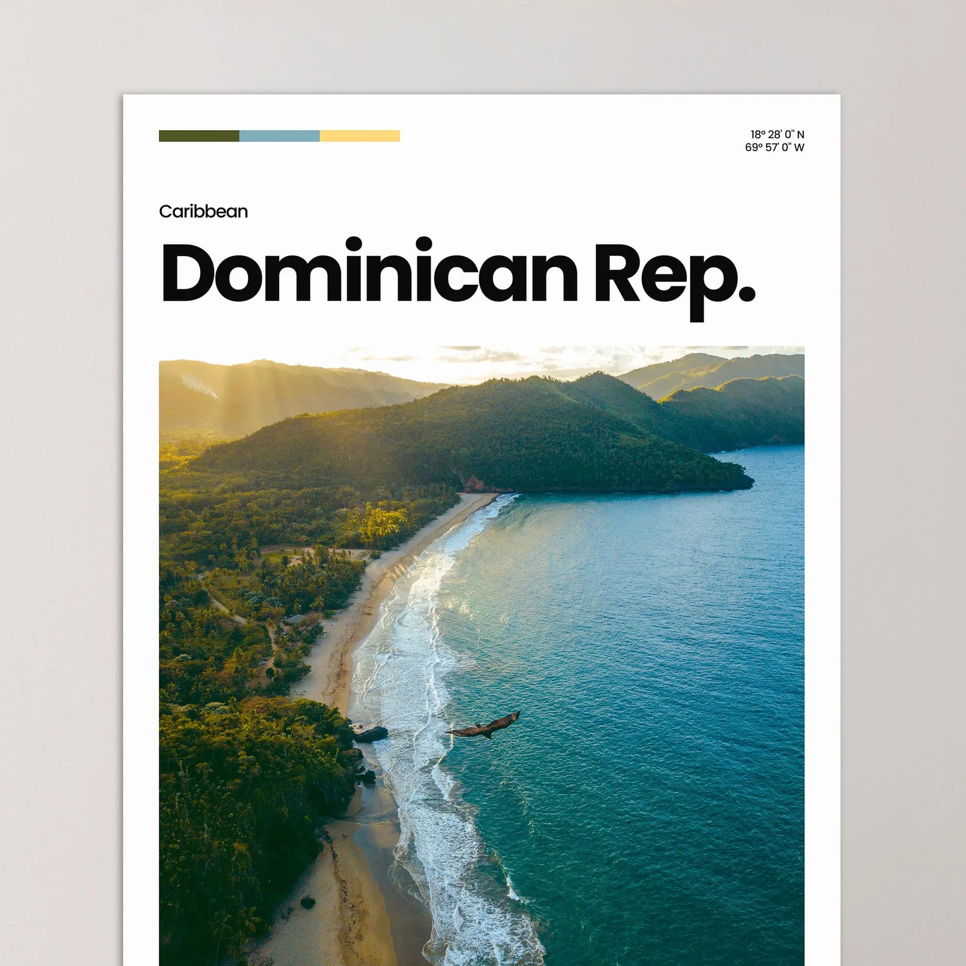 The Dominican Republic Poster – Vintage Wall Art Print