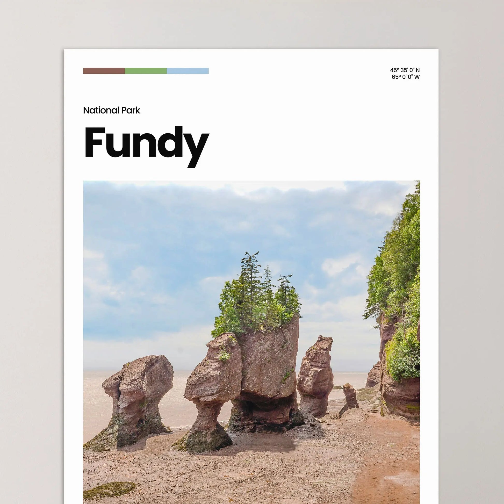 Fundy Poster – Vintage Wall Art Print