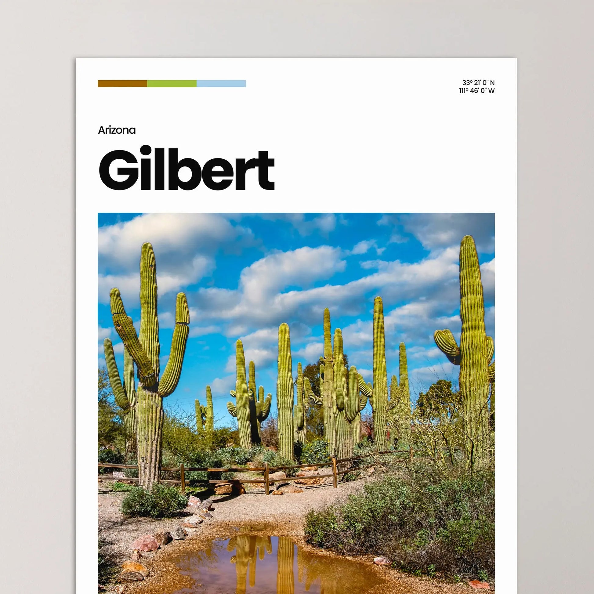 Gilbert Poster – Vintage Wall Art Print