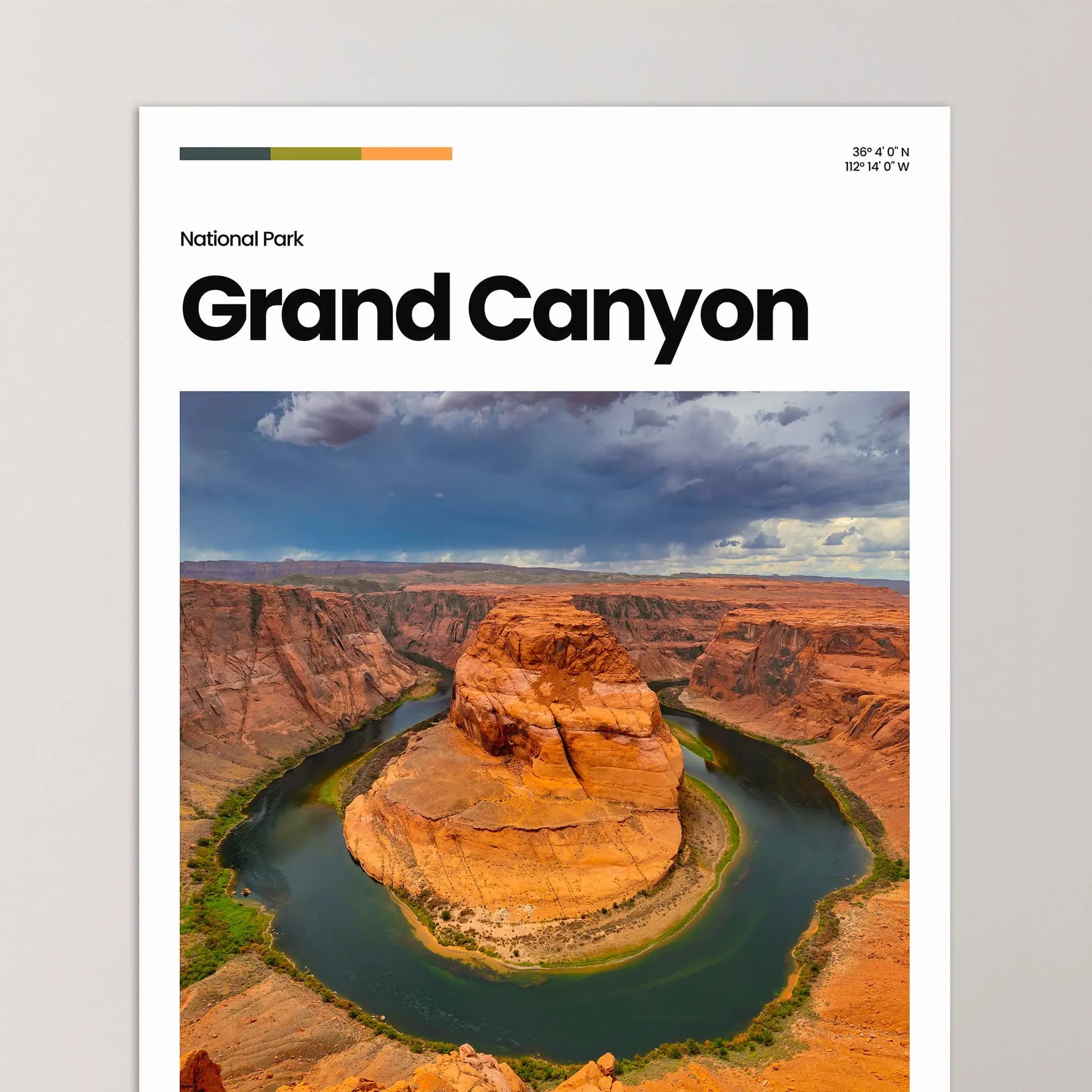 Grand Canyon Poster – Vintage Wall Art Print