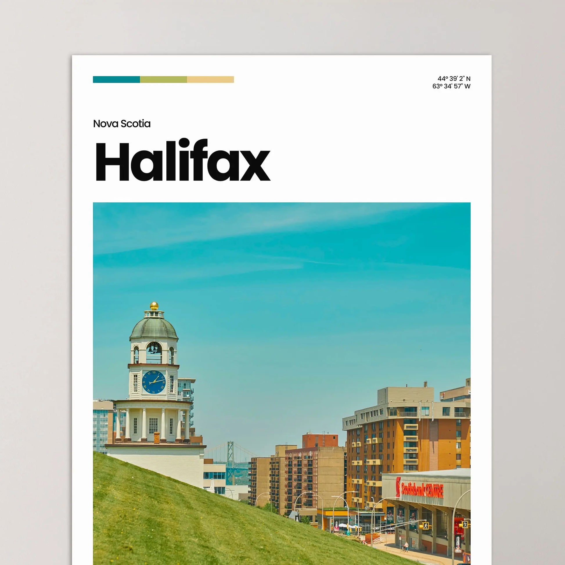 Halifax Poster – Vintage Wall Art Print