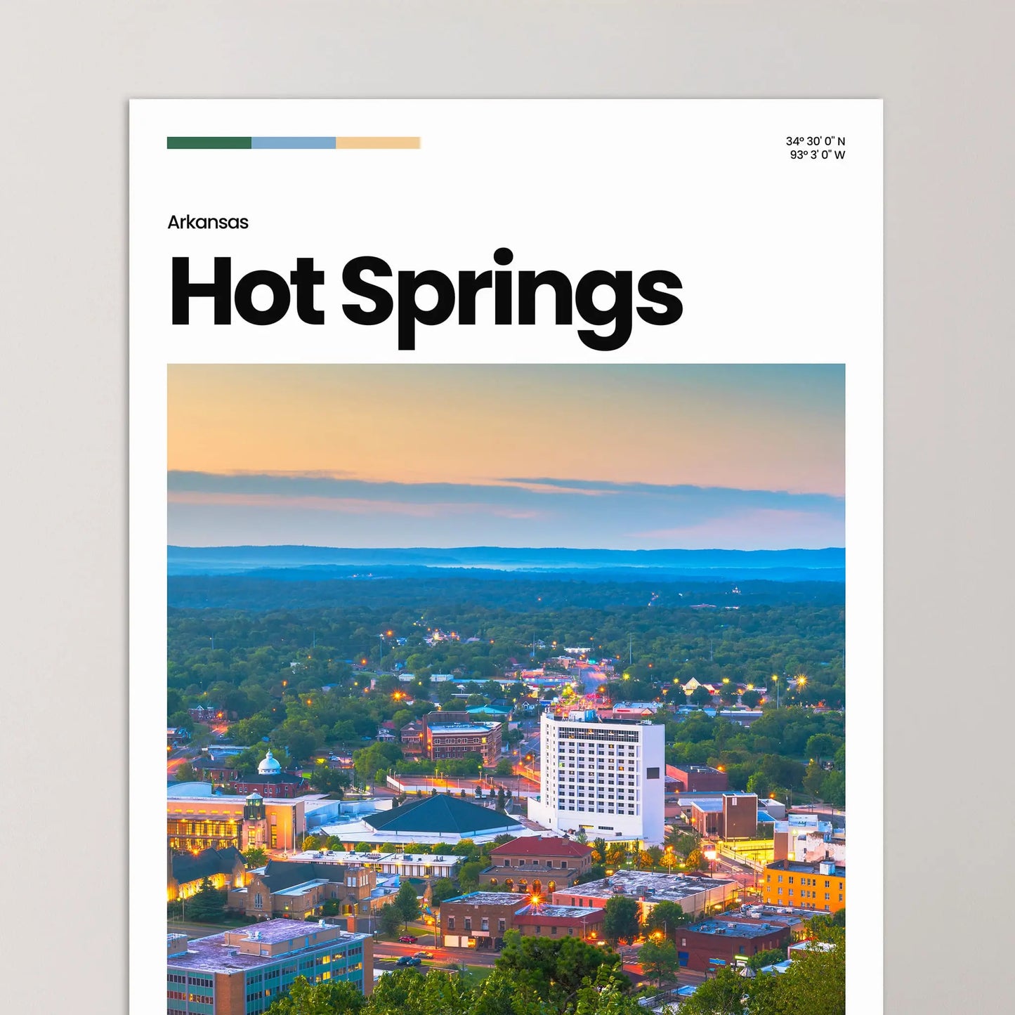 Hot Springs Poster