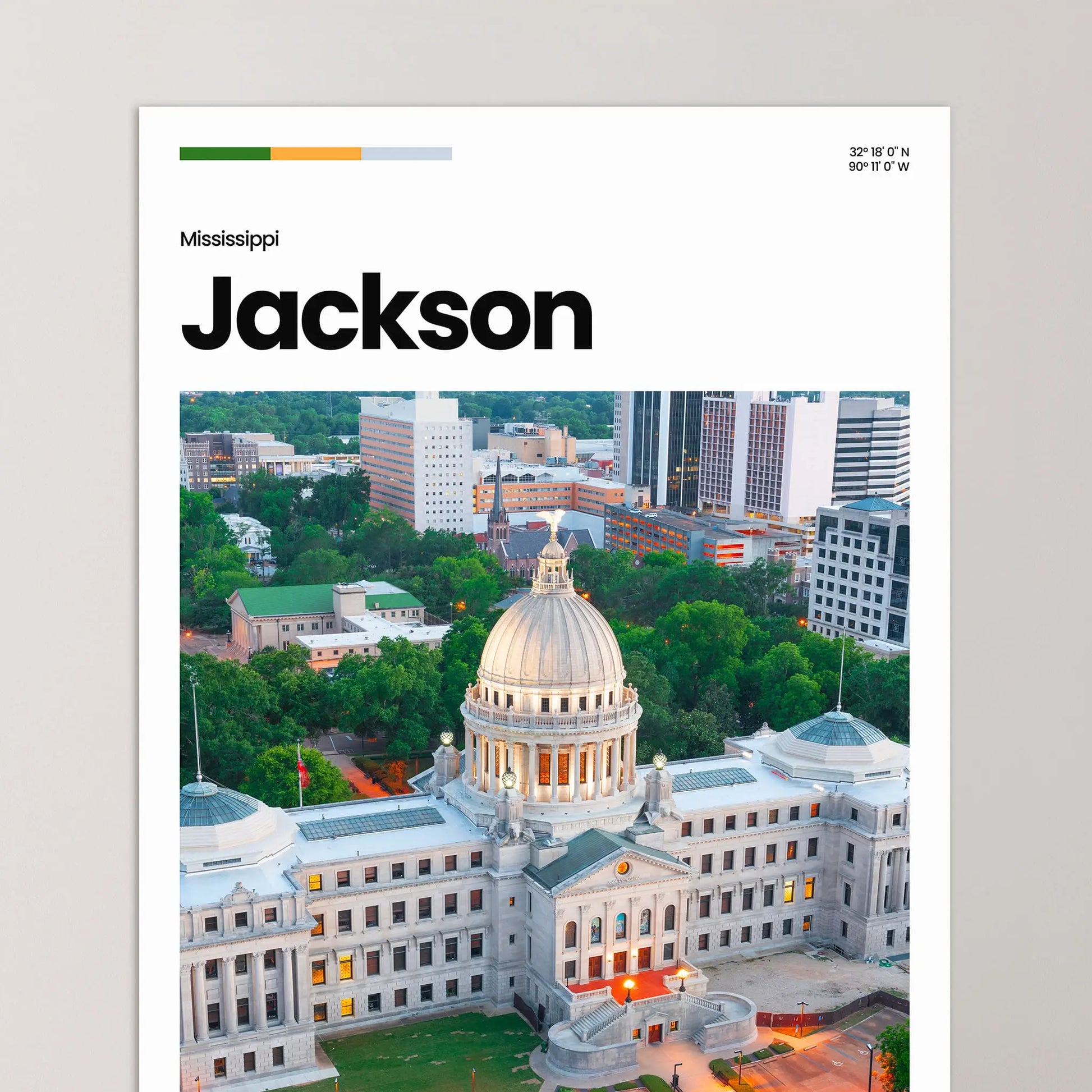 Jackson Poster – Vintage Wall Art Print