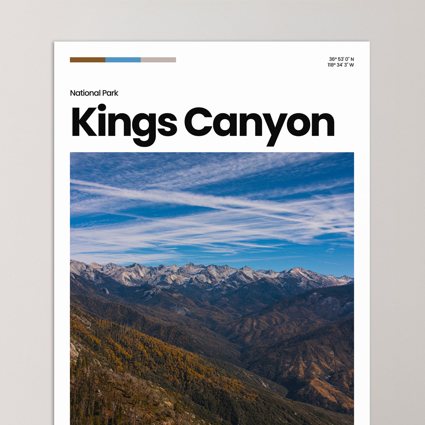 Kings Canyon Poster