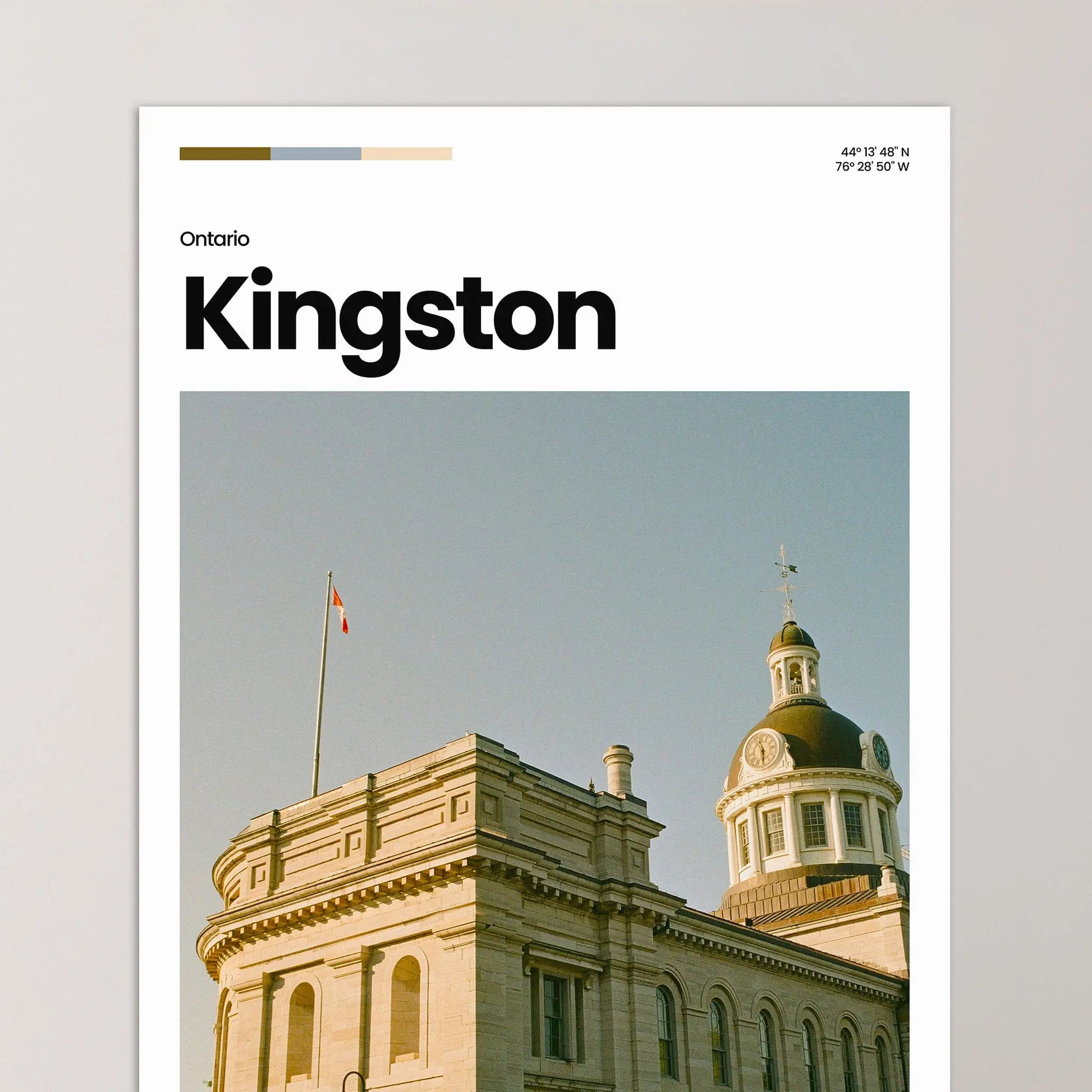 Kingston Poster – Vintage Wall Art Print