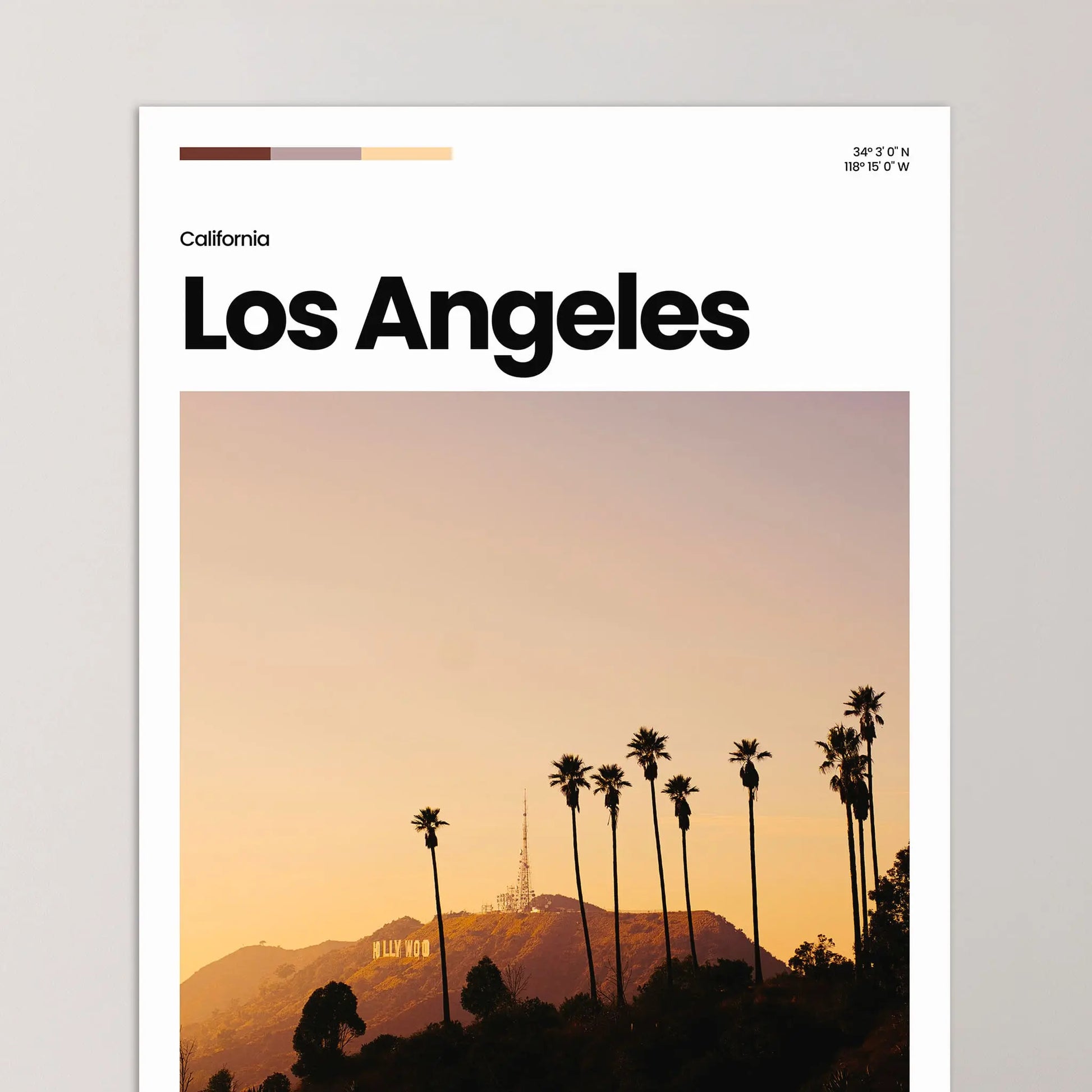 Los Angeles Poster – Vintage Wall Art Print