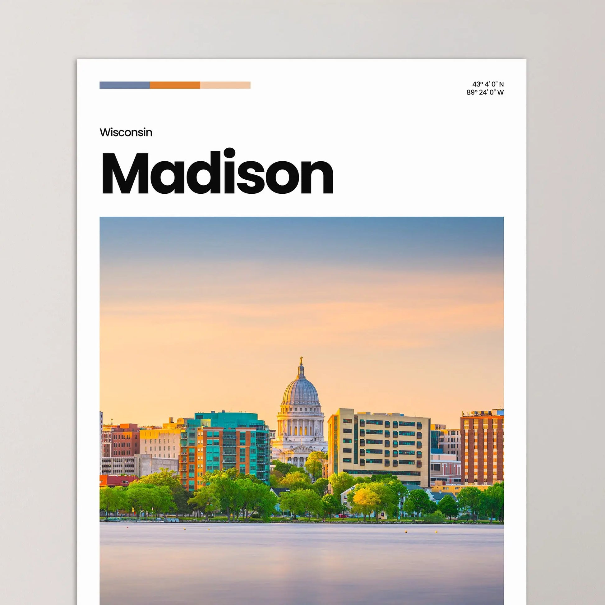 Madison Poster – Vintage Wall Art Print