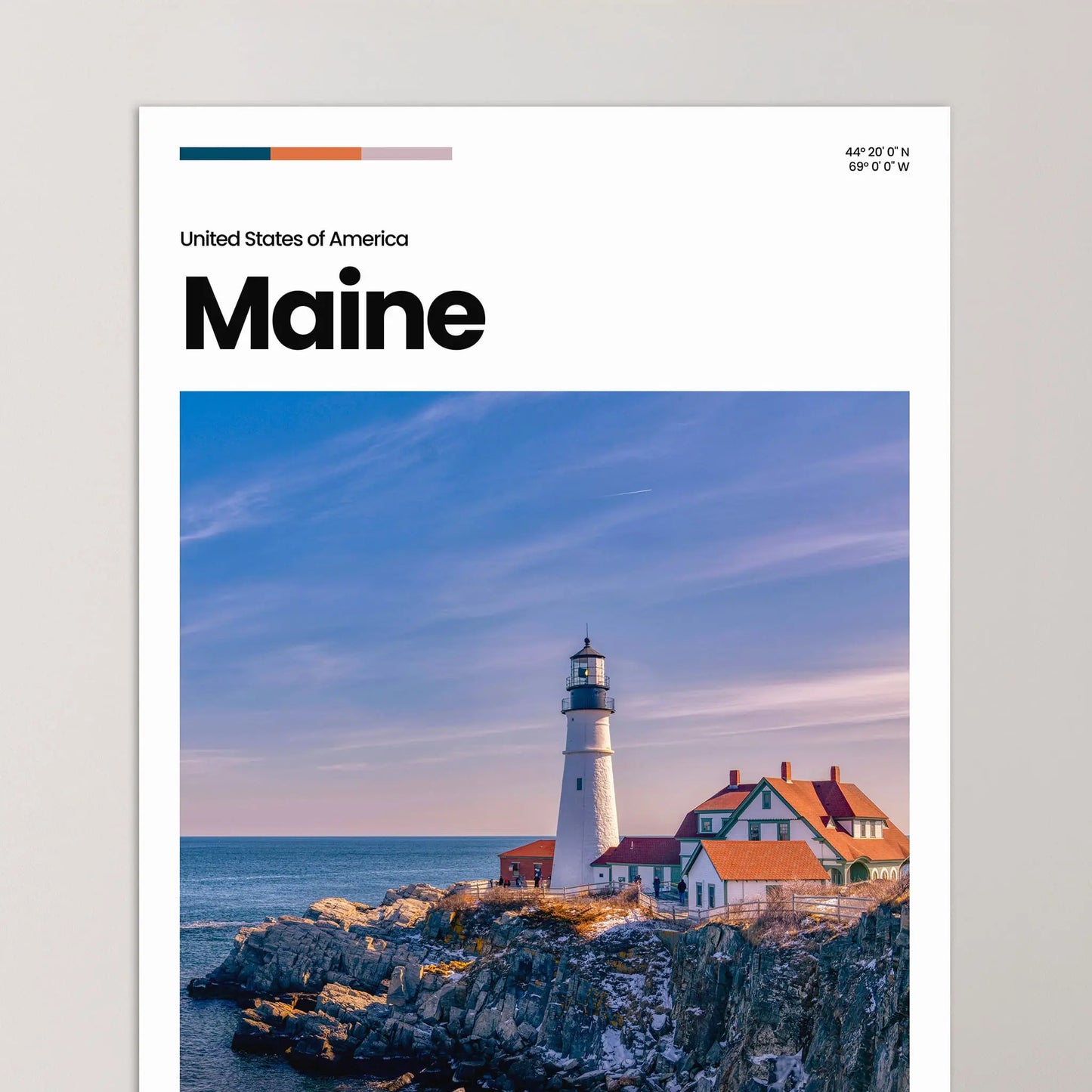 Maine Poster