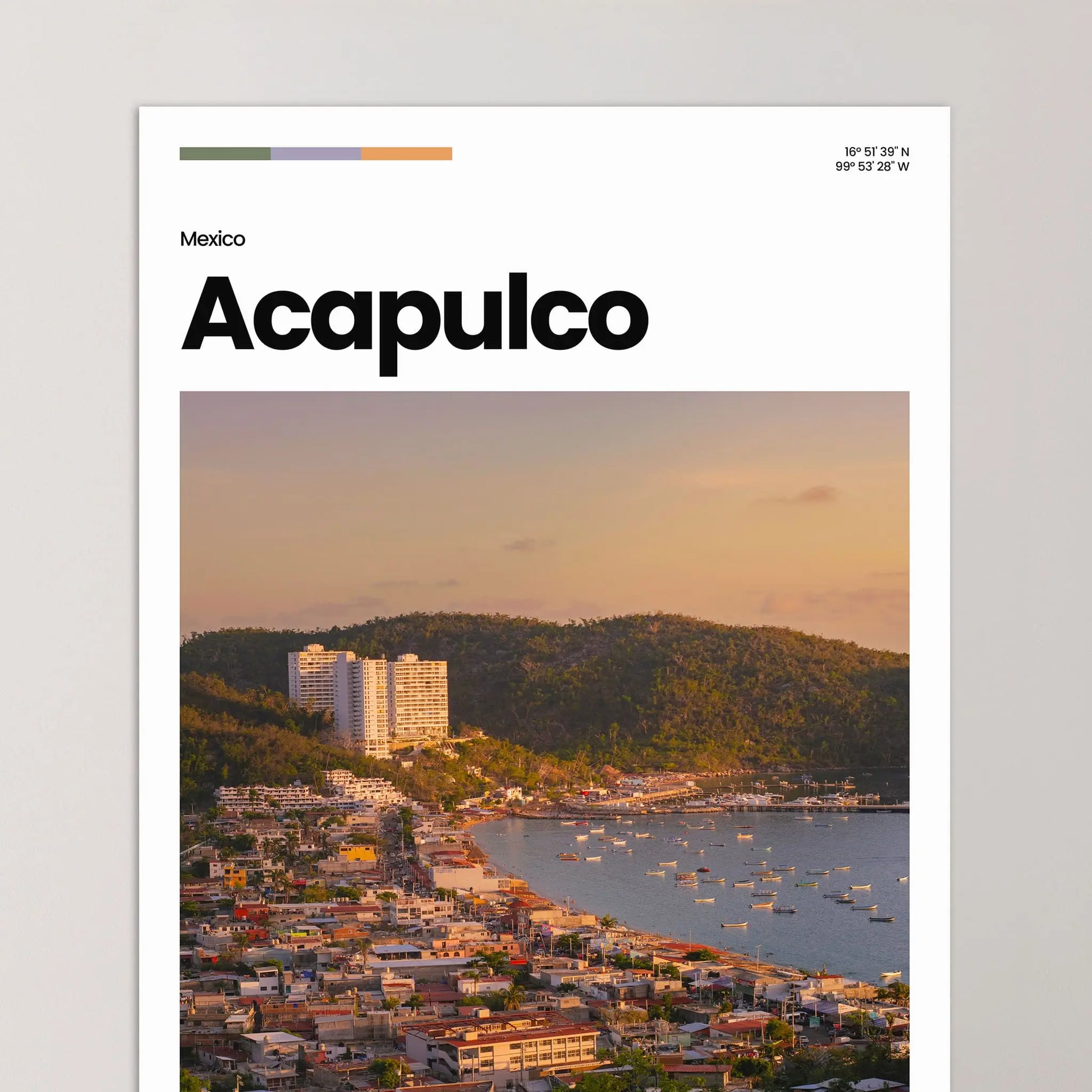 Acapulco Poster – Vintage Wall Art Print