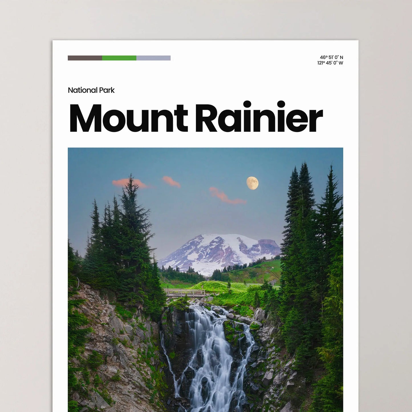Mount Rainier Poster