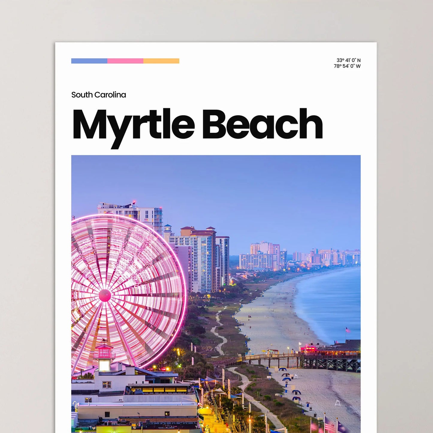 Myrtle Beach Poster