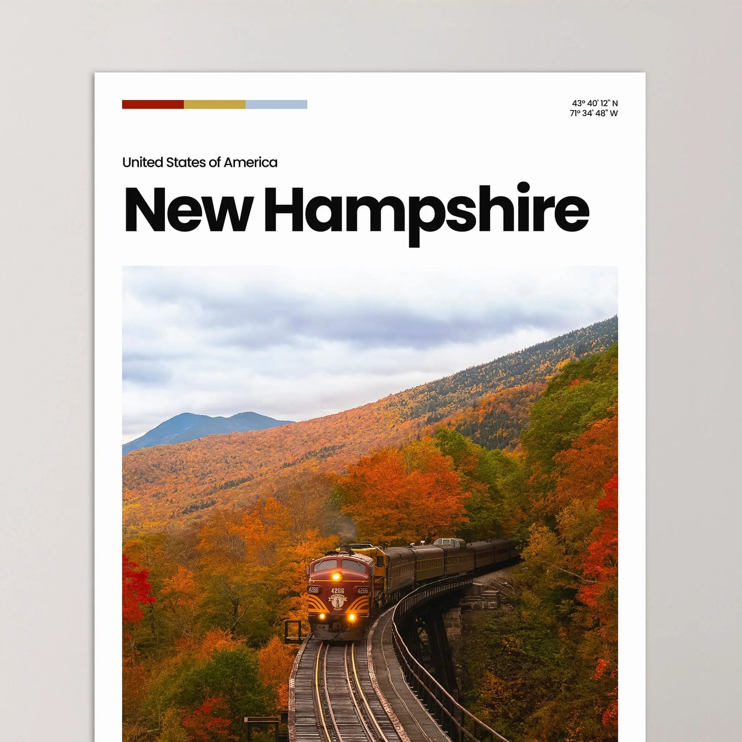 New Hampshire Poster