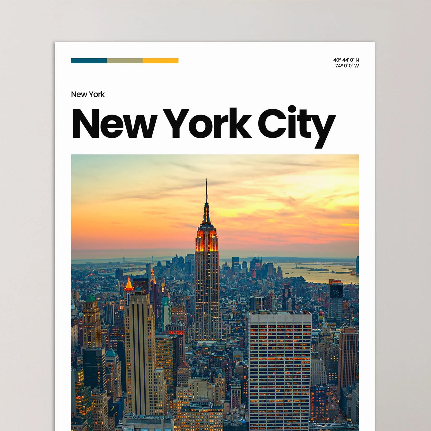 New York City Poster