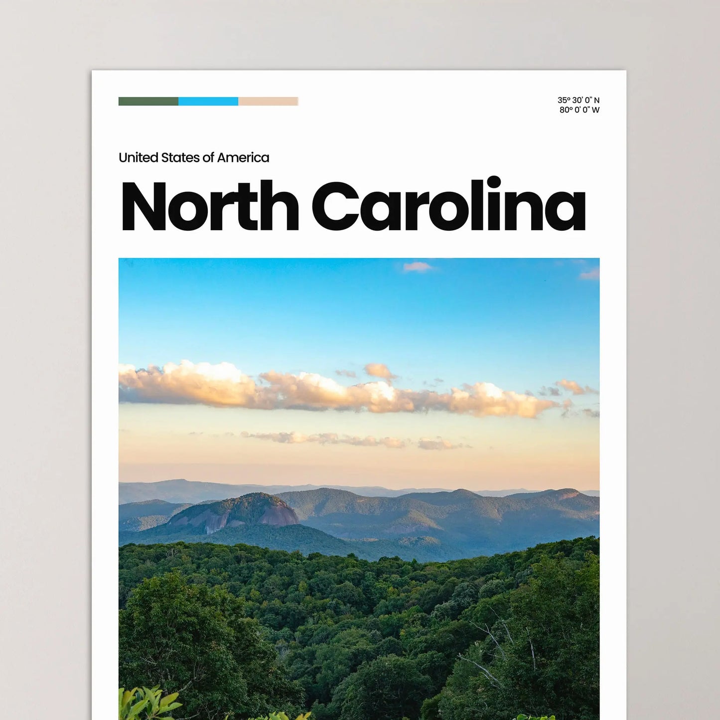 North Carolina Poster