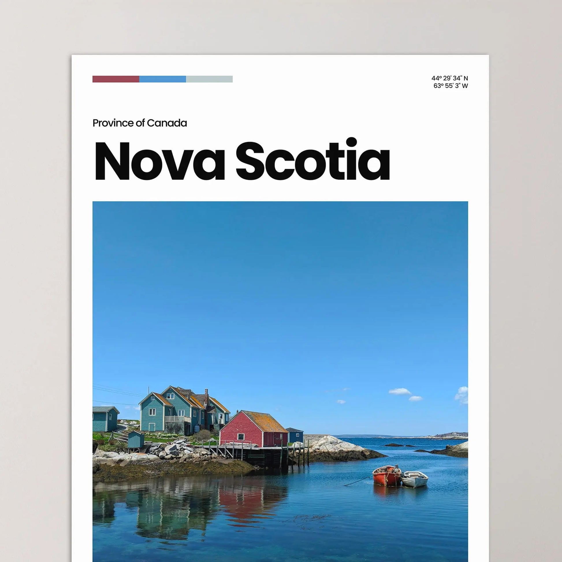 Nova Scotia Poster – Vintage Wall Art Print