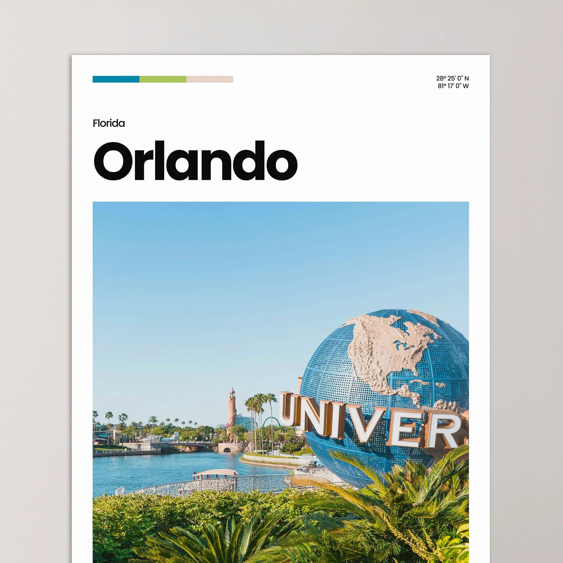 Orlando Poster – Vintage Wall Art Print
