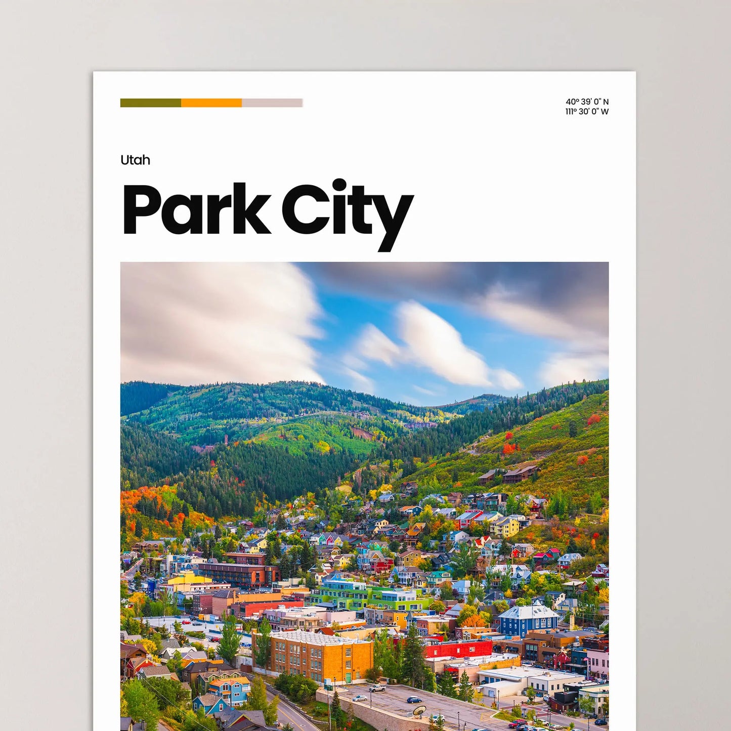 Park City Poster